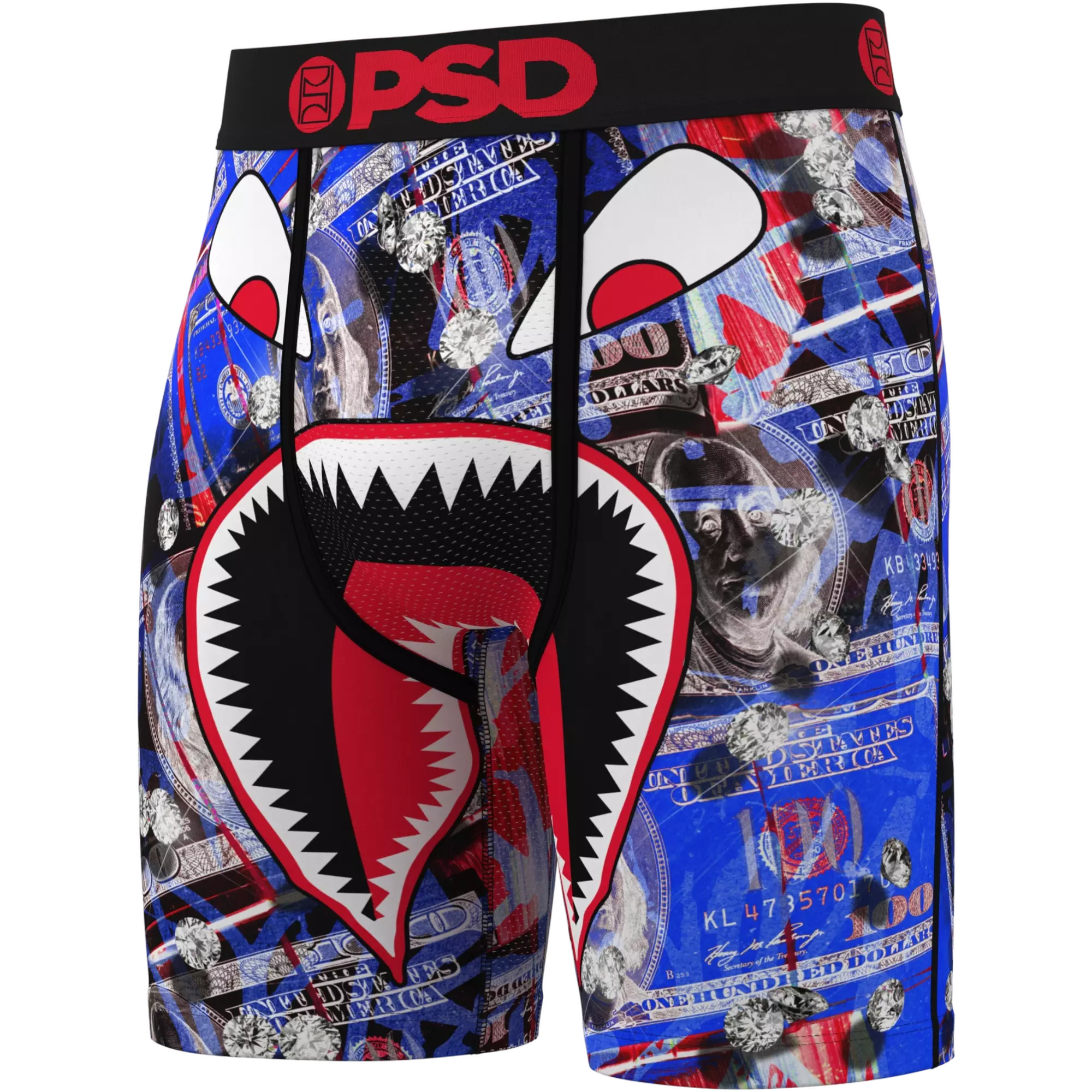 PSD Men's Warface Kicks Retro Underwear-3PK - MULTI-COLOR