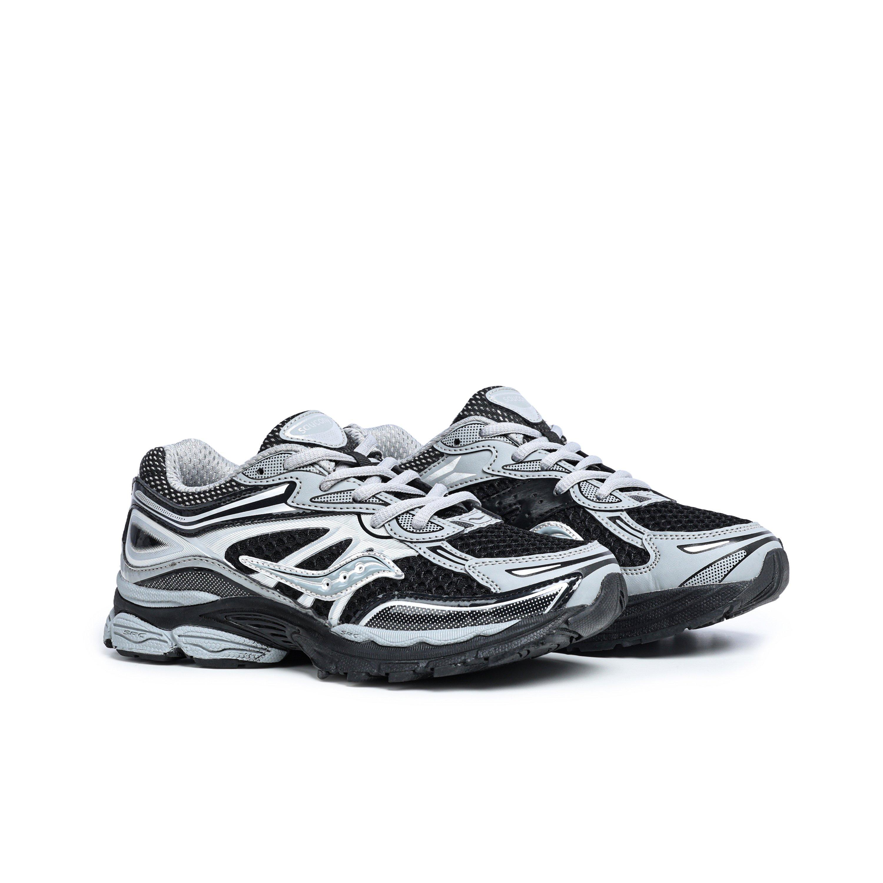 Saucony Omni 9 Grade School Boys' "Black/Silver" Shoe