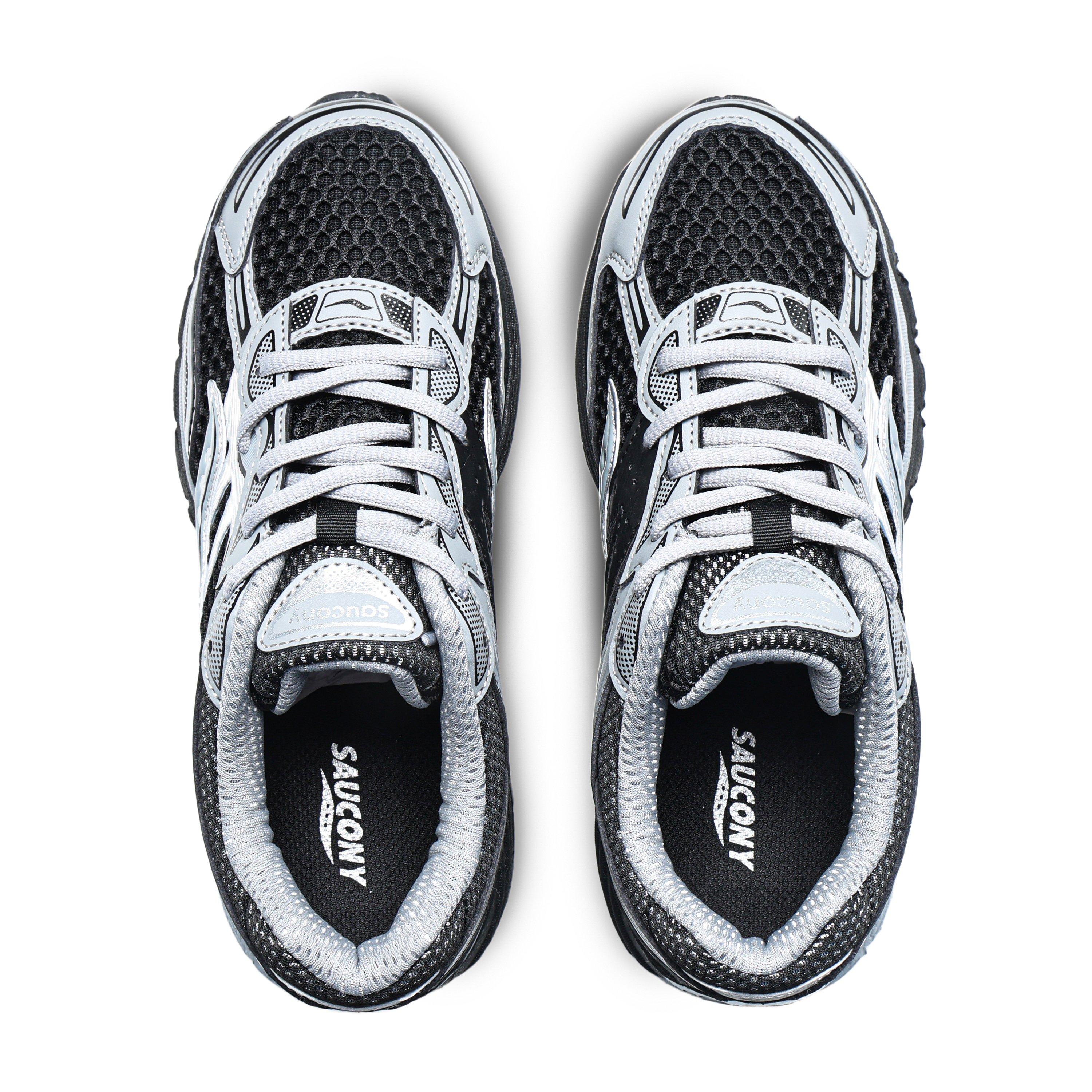 Saucony Omni 9 Grade School Boys' "Black/Silver" Shoe