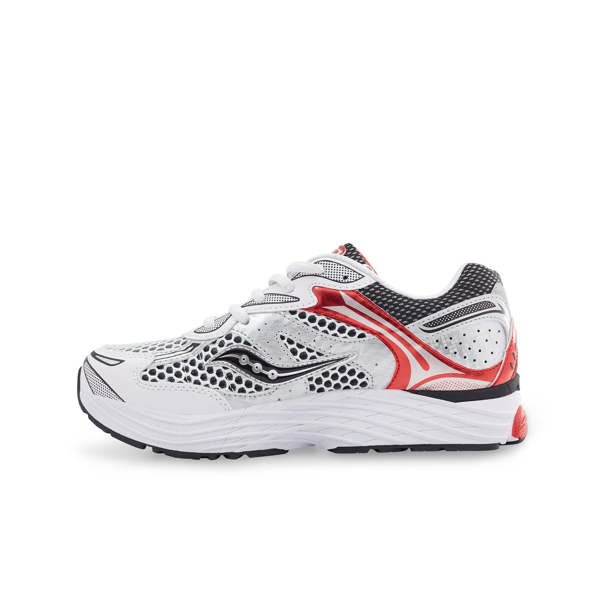 Saucony Omni 9 Grade School Boys' "White/Red" Shoe