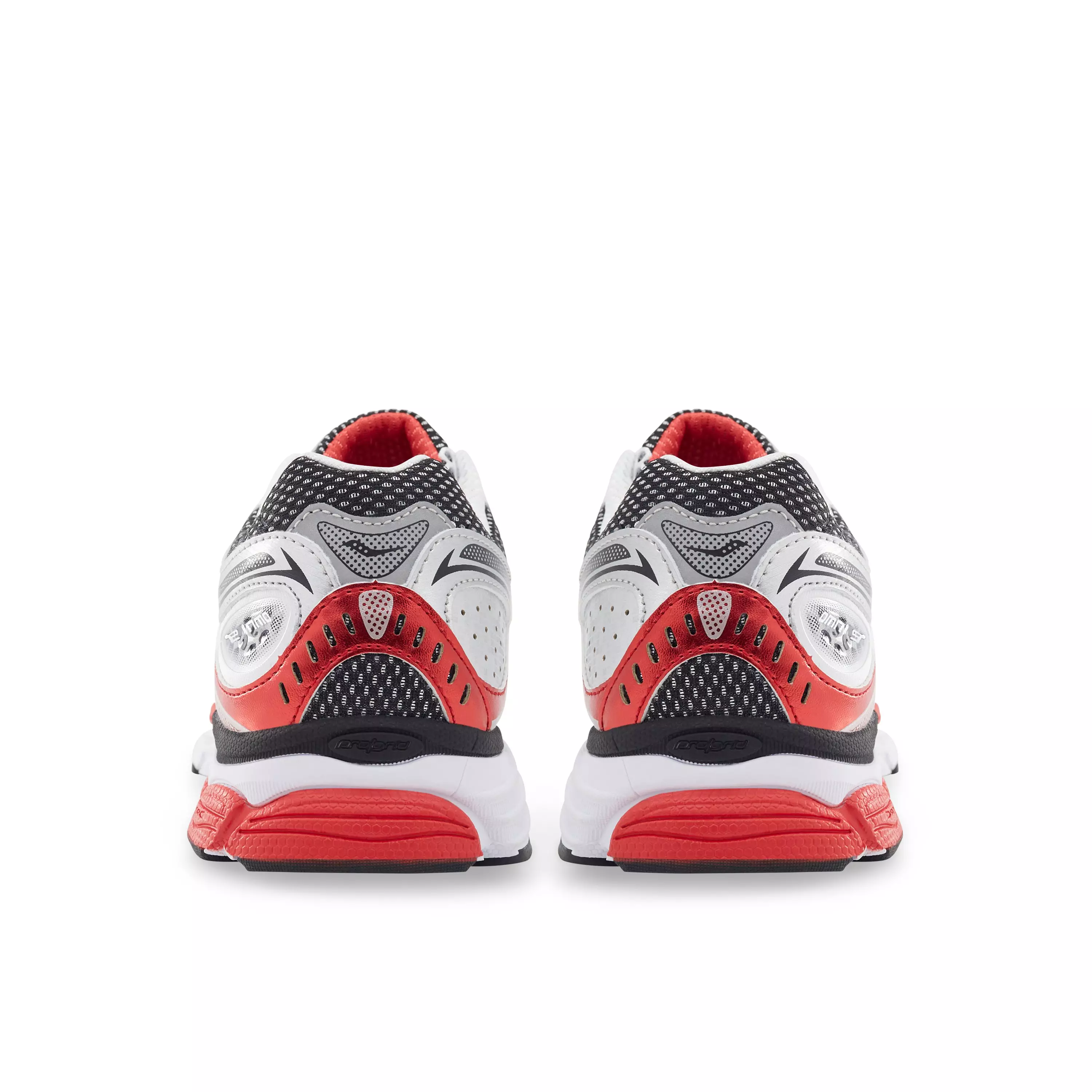 Saucony Omni 9 "White/Red" Grade School Boys' Shoe - WHITE/RED