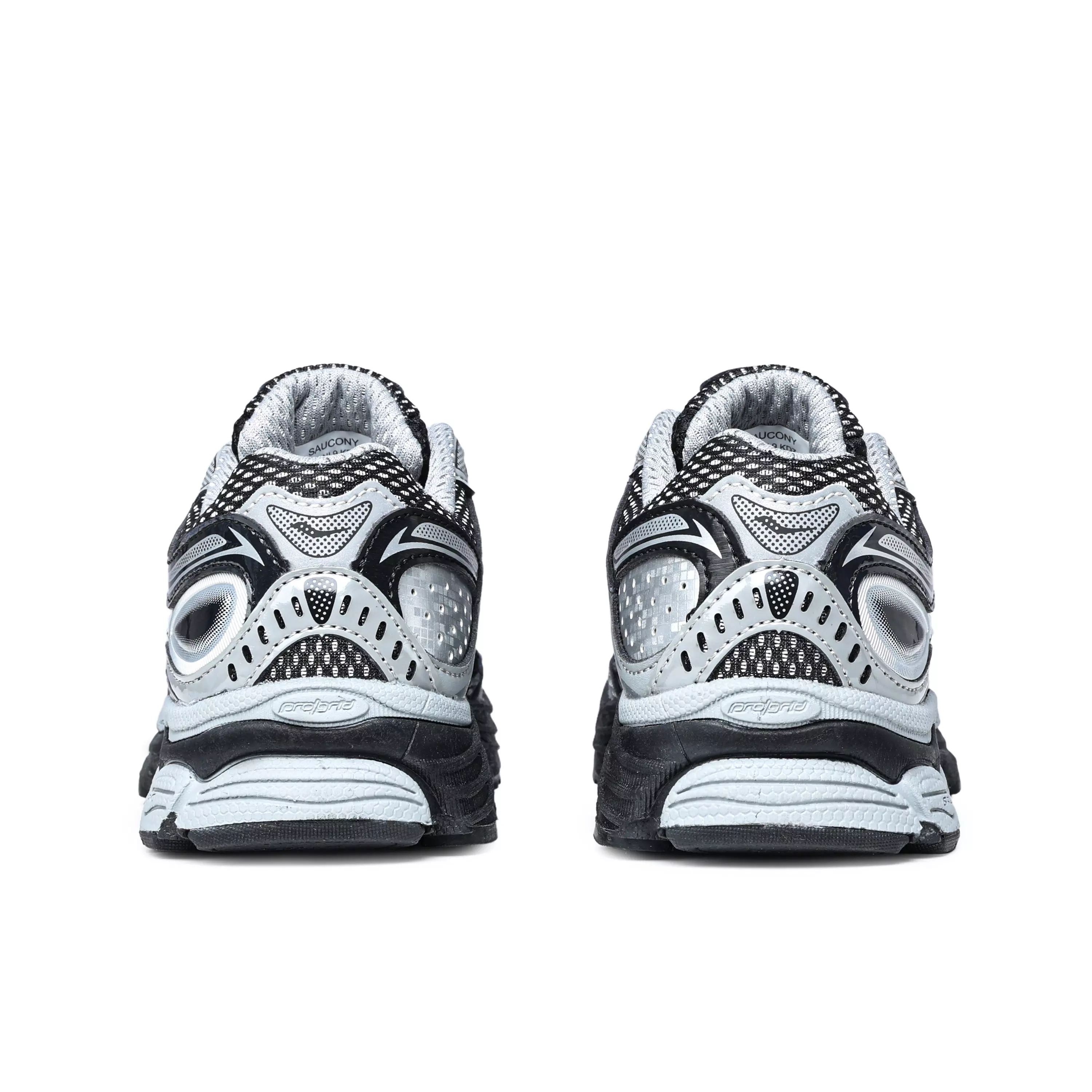 Saucony Omni 9 "Black/Silver" Preschool Boys' Shoe - BLACK/SILVER