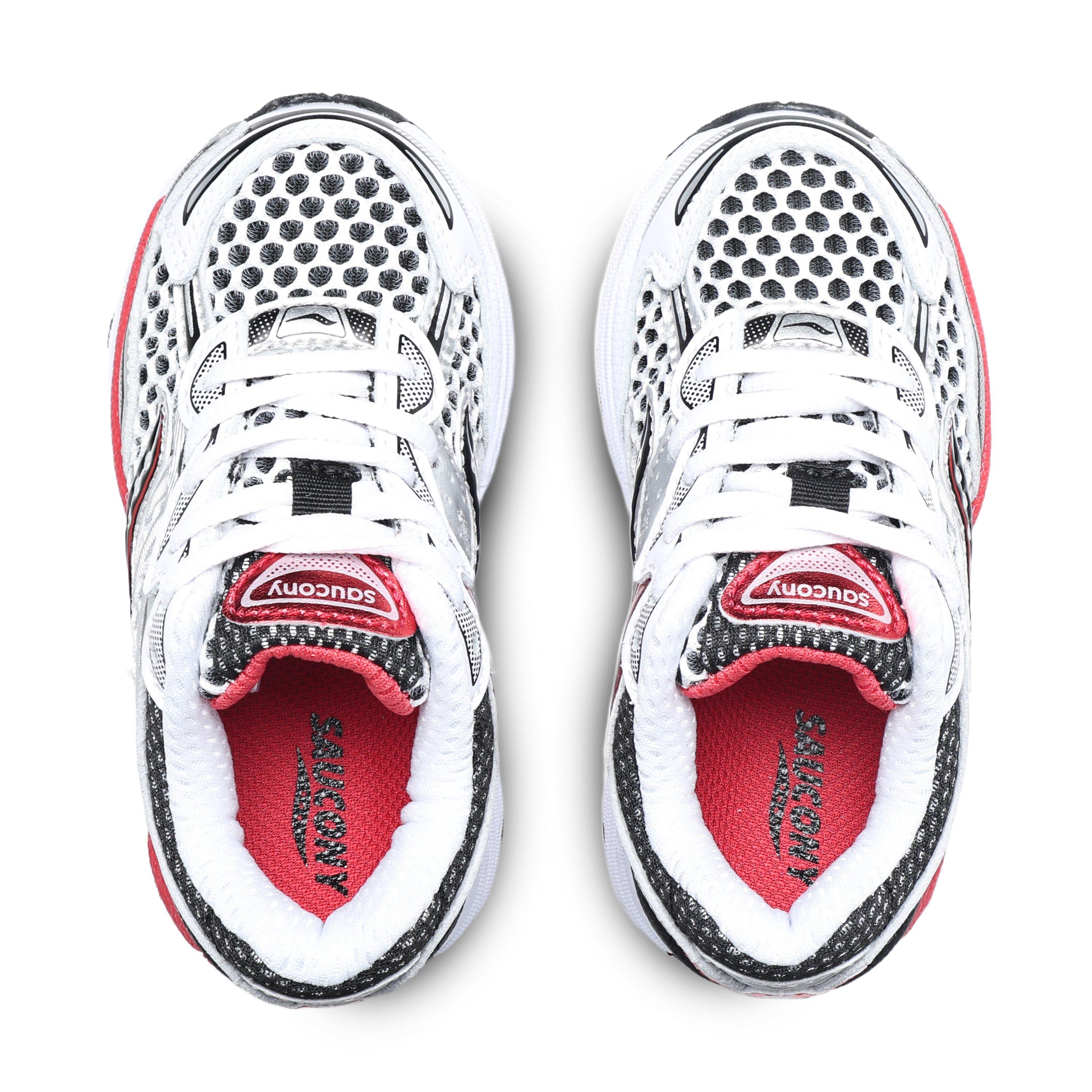 Saucony Omni 9 Toddler Boys' "White/Red" Shoe
