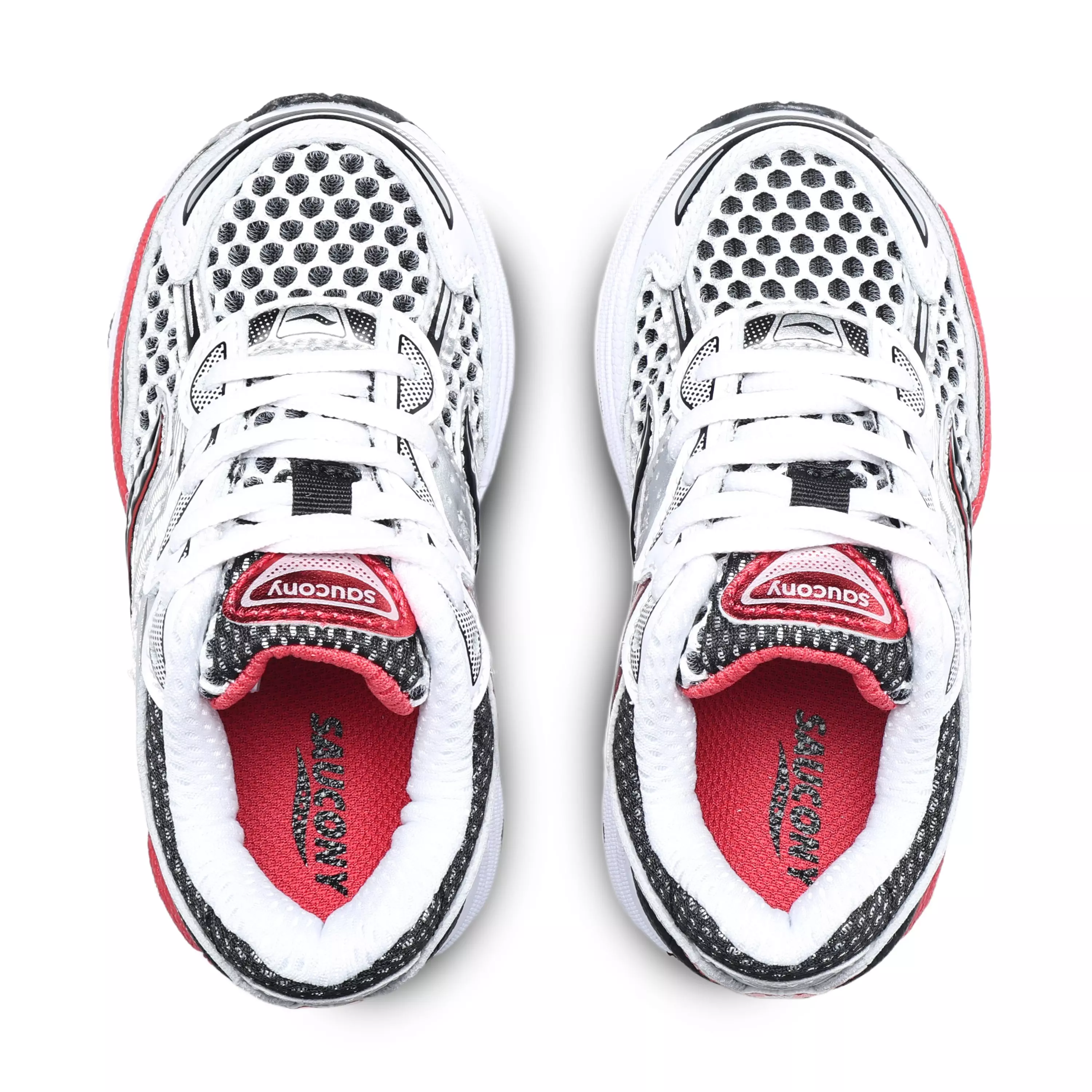 Saucony Omni 9 "White/Red" Toddler Boys' Shoe - WHITE/RED
