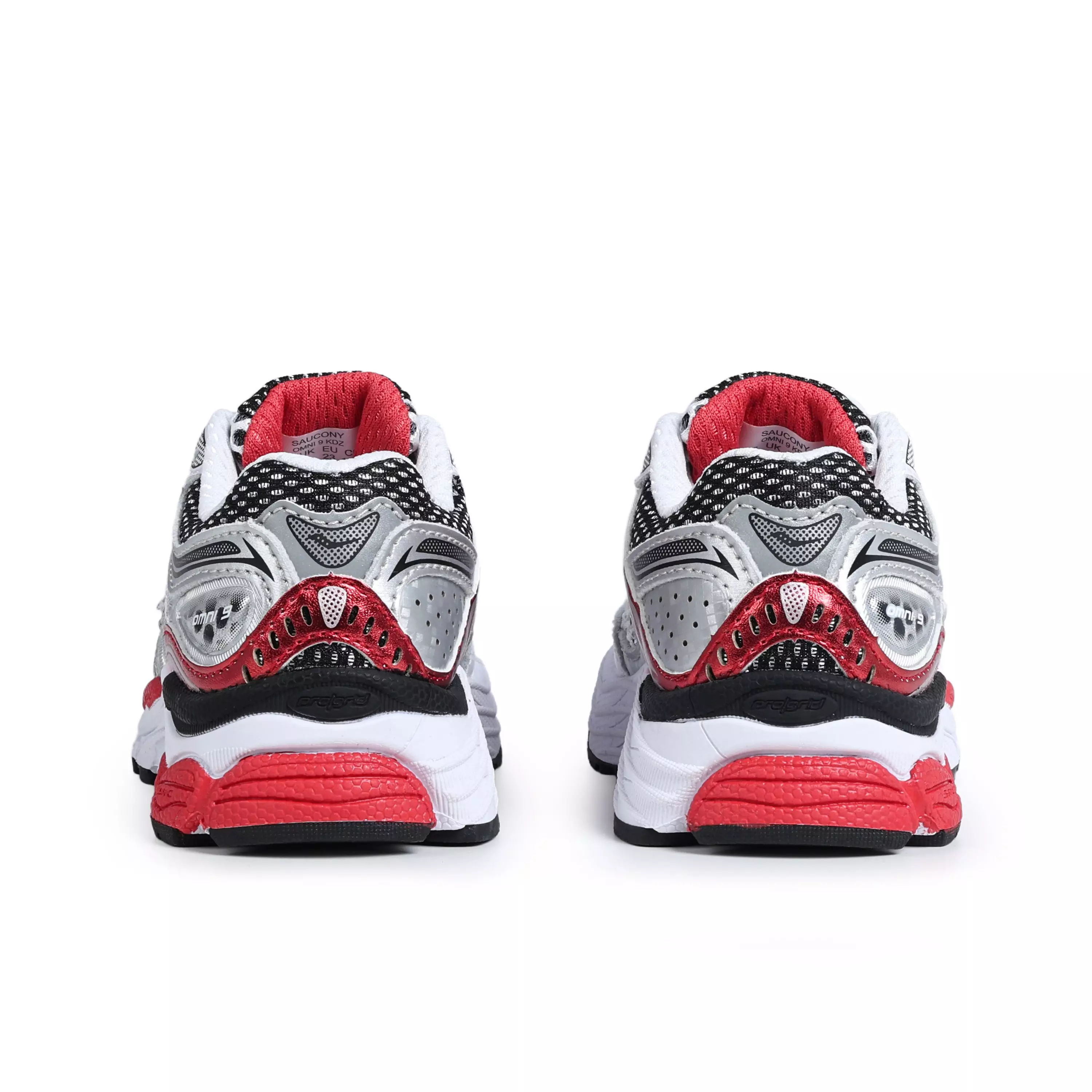 Saucony Omni 9 "White/Red" Toddler Boys' Shoe - WHITE/RED