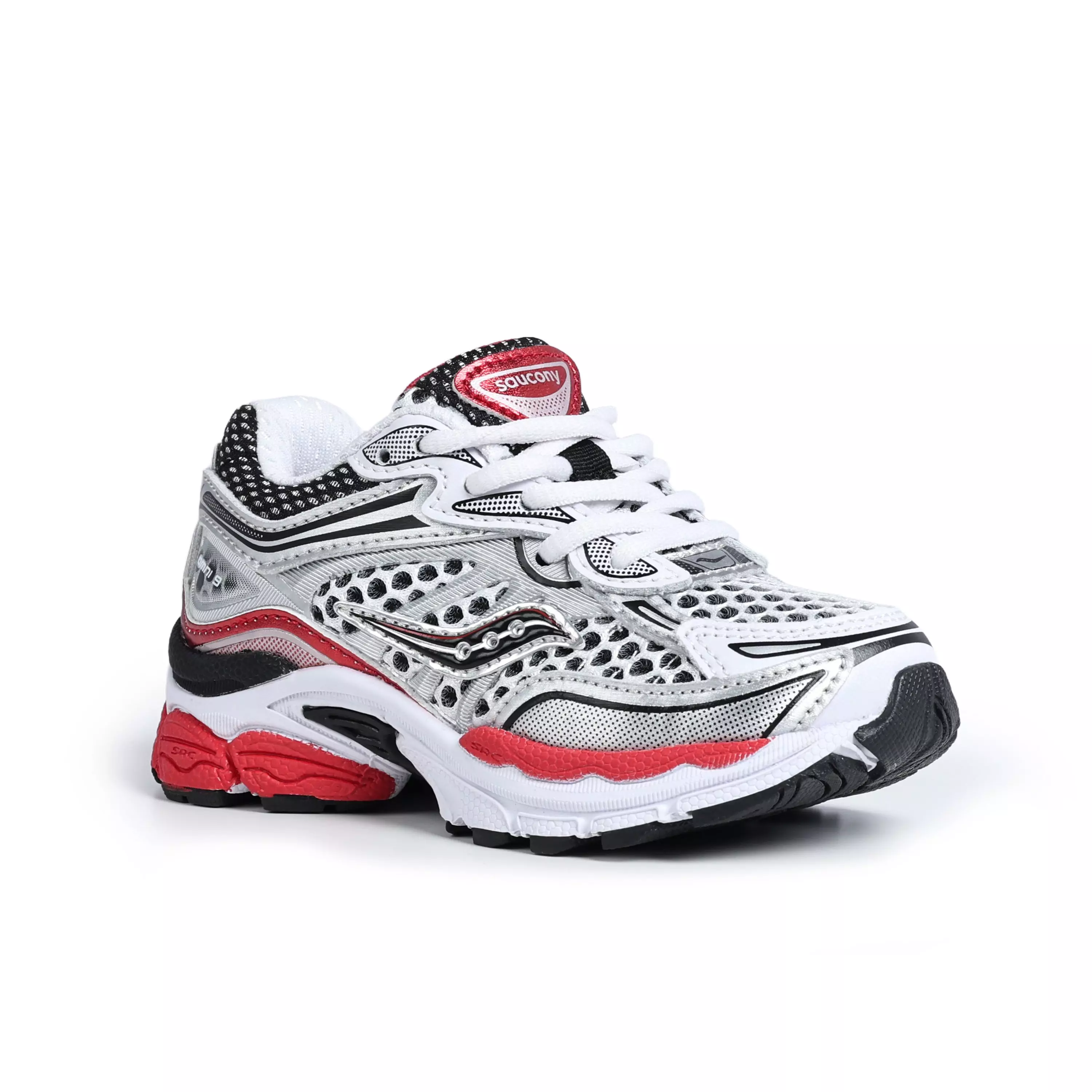 Saucony Omni 9 "White/Red" Toddler Boys' Shoe - WHITE/RED