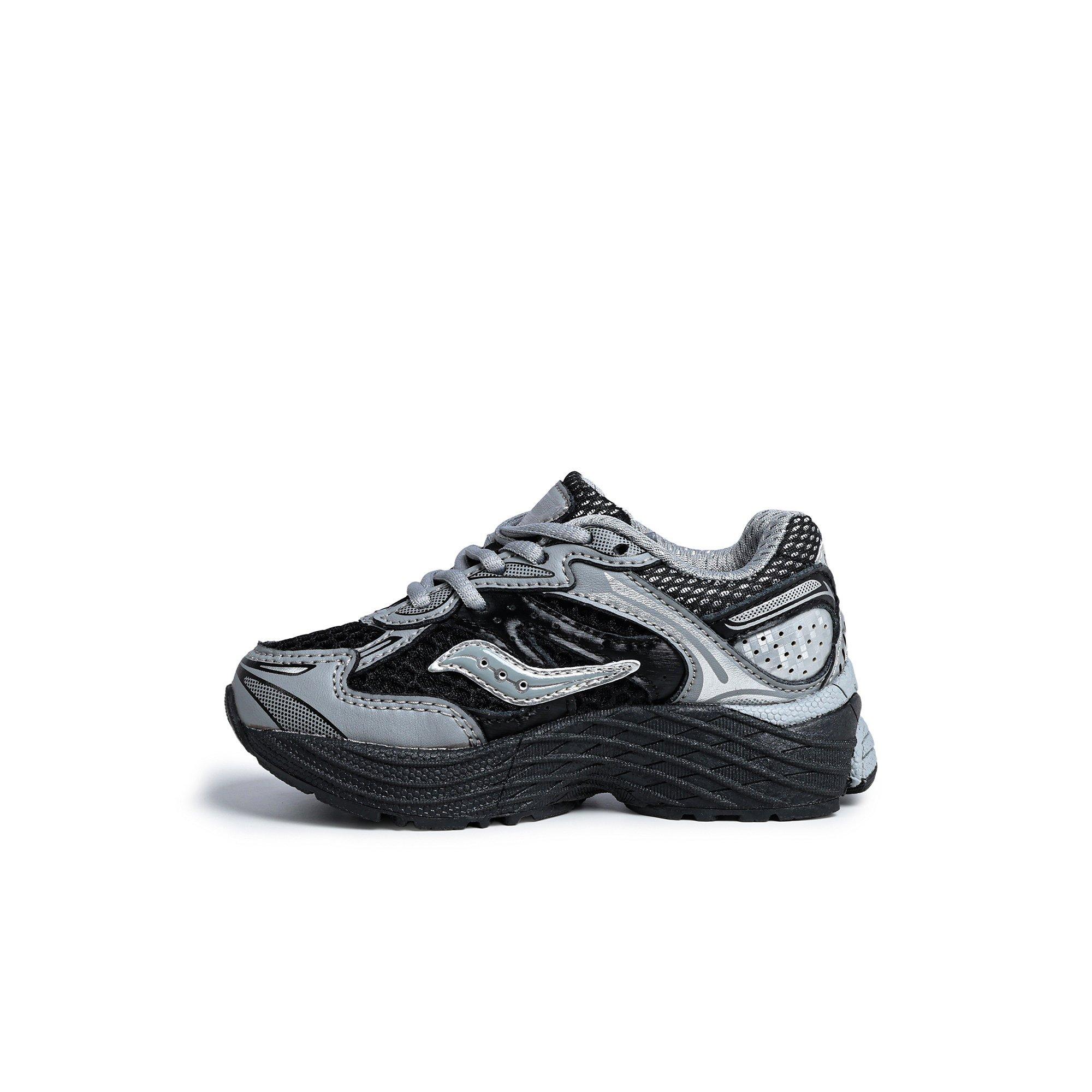 Saucony Omni 9 Toddler Boys' "Black/Silver" Shoe