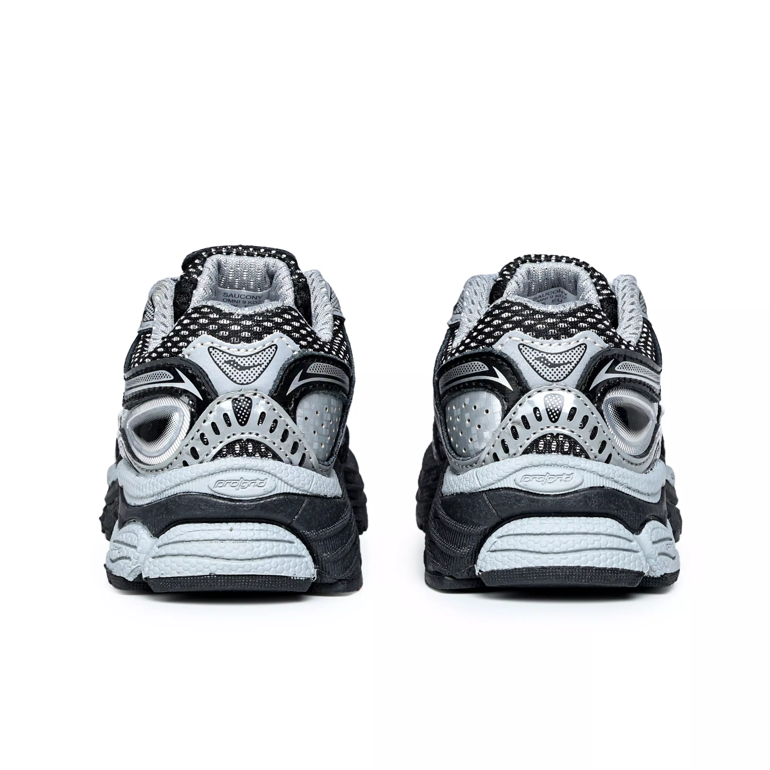 Saucony Omni 9 "Black/Silver" Toddler Boys' Shoe - BLACK/SILVER