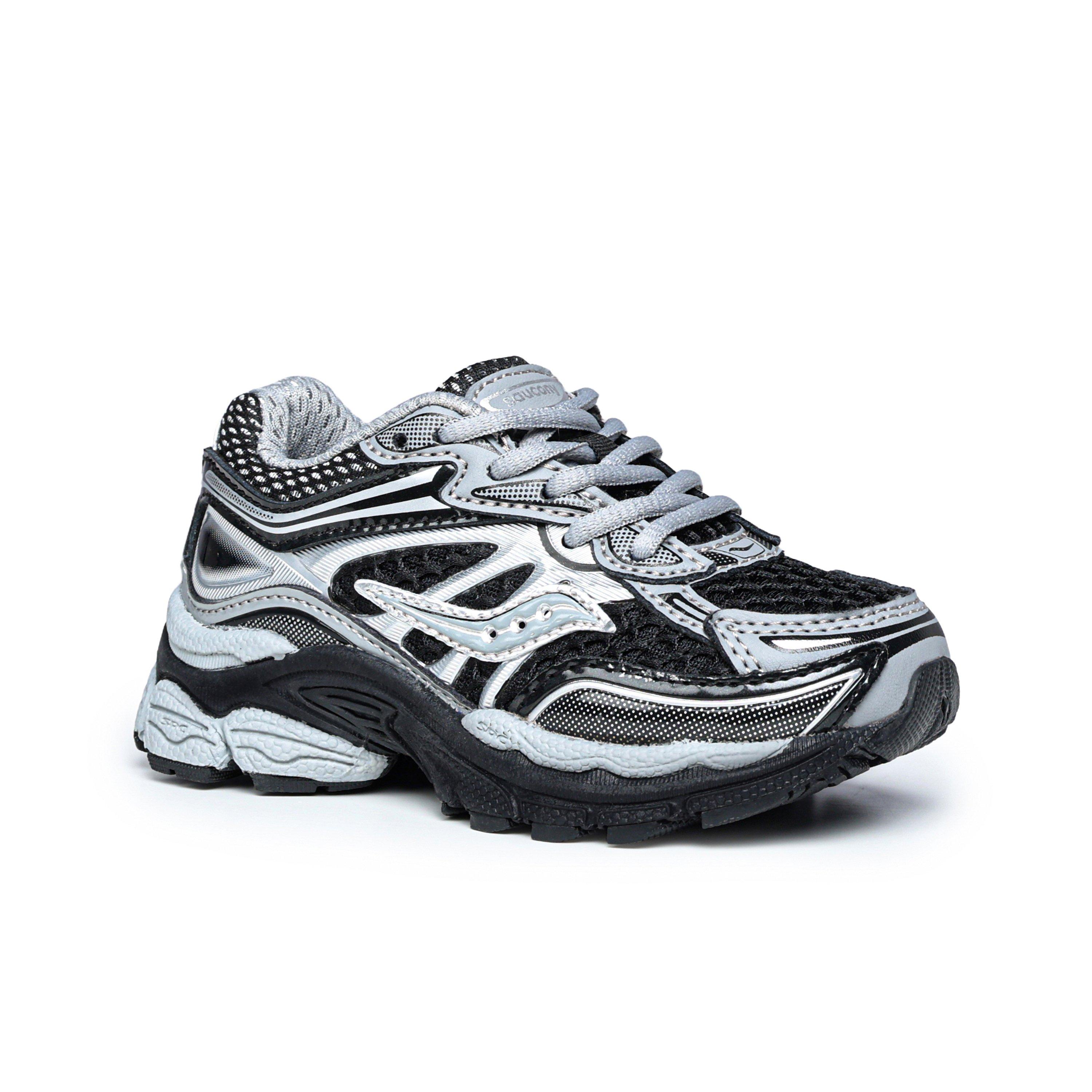 Saucony Omni 9 "Black/Silver" Toddler Boys' Shoe - BLACK/SILVER