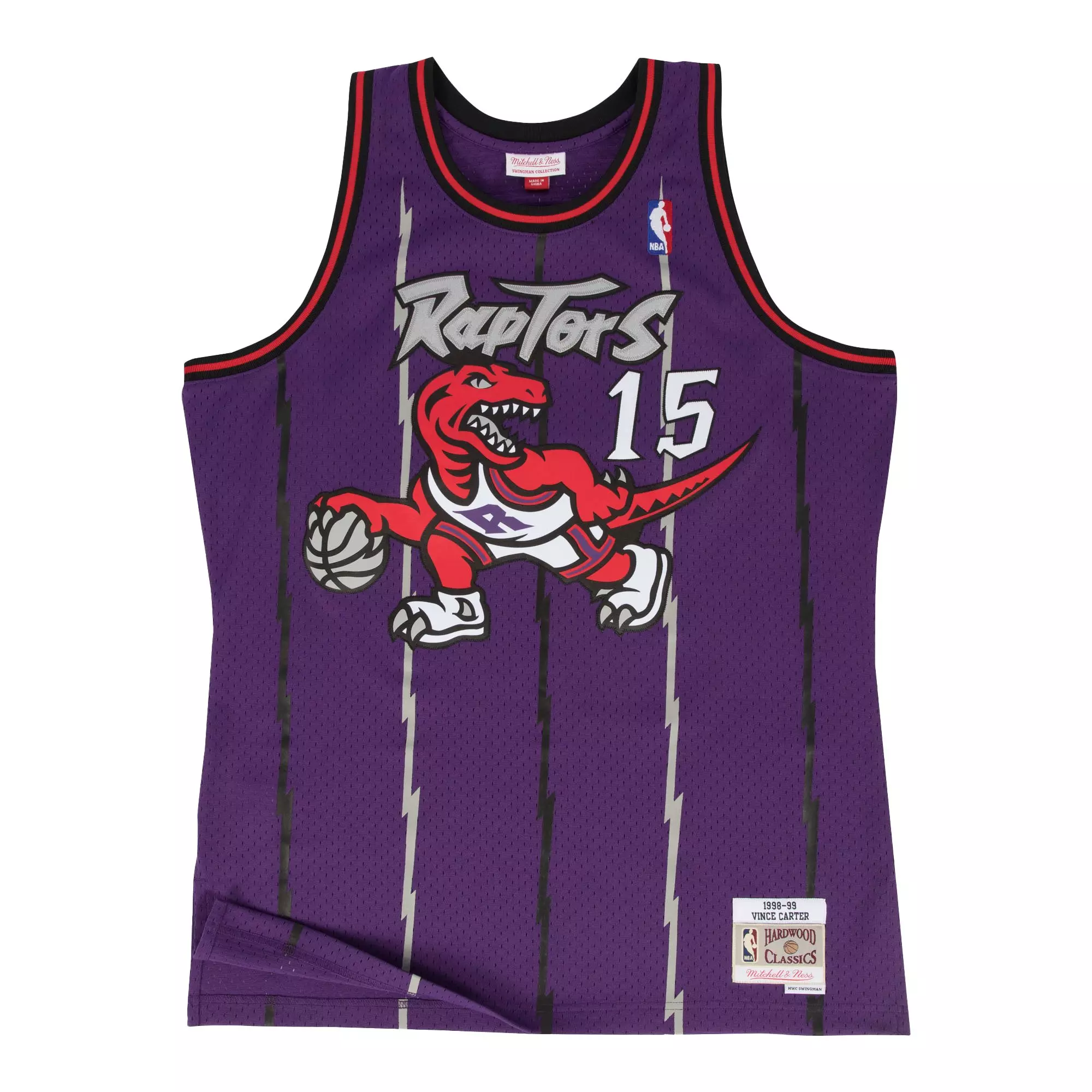 Mitchell & Ness Toronto Raptors Vince Carter Jersey - Purple - PURPLE