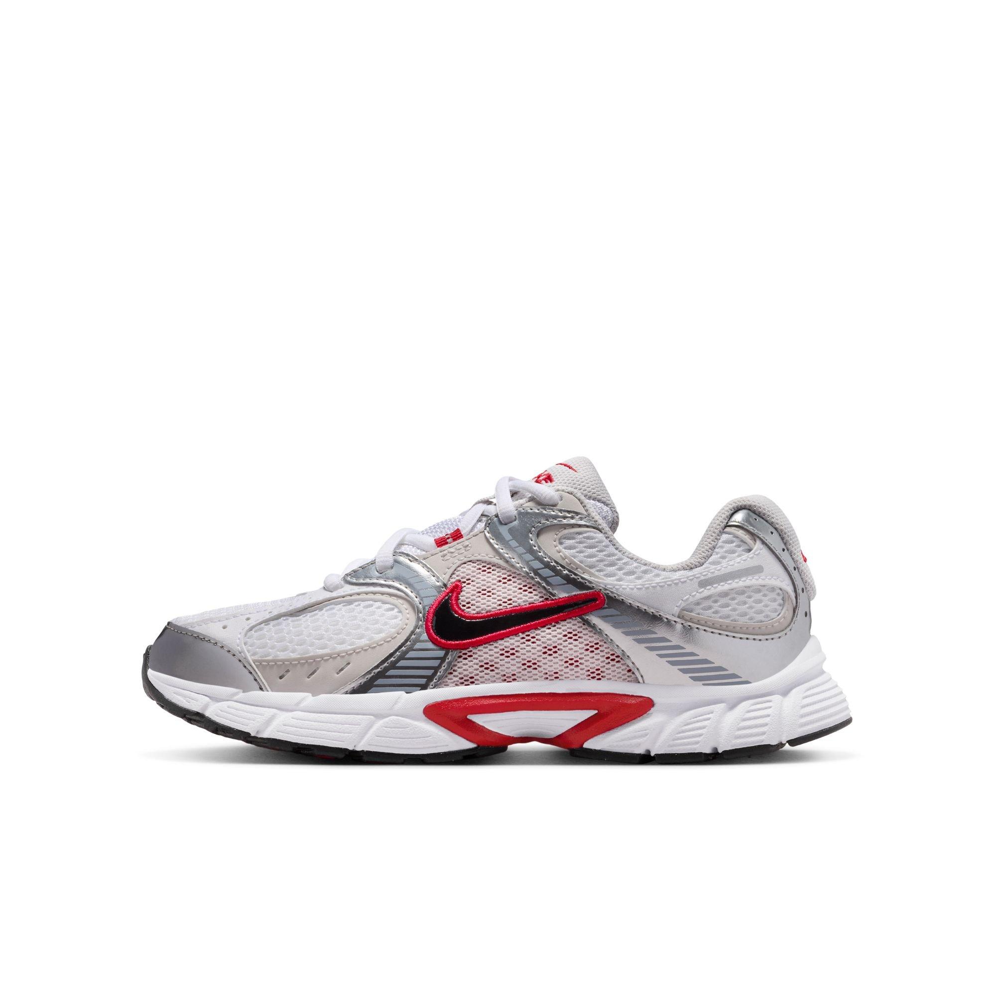 Nike V5 RNR Grade School Boys' "White/Gym Red/Black/Vast Grey" Shoe