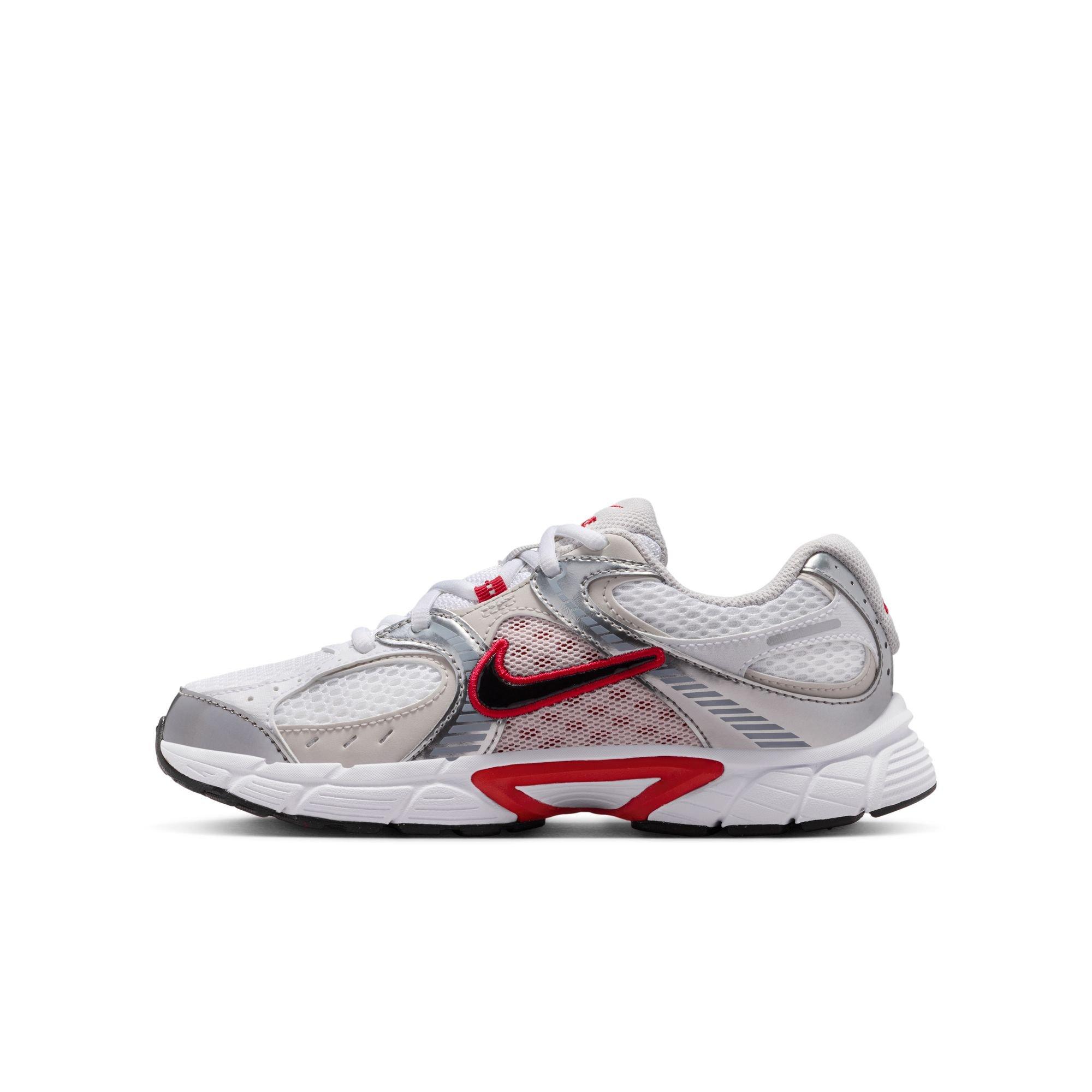 Nike V5 RNR Grade School Boys' "White/Gym Red/Black/Vast Grey" Shoe