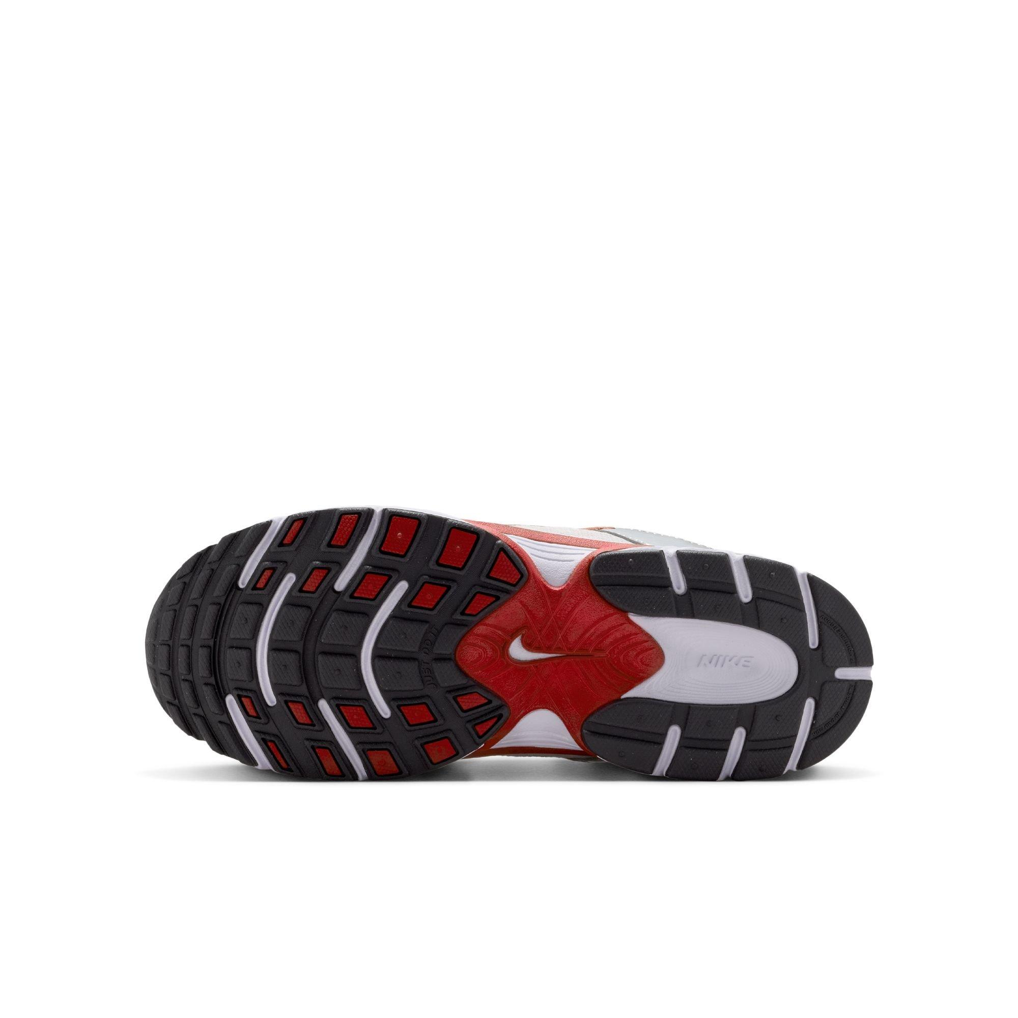 Nike V5 RNR Grade School Boys' "White/Gym Red/Black/Vast Grey" Shoe