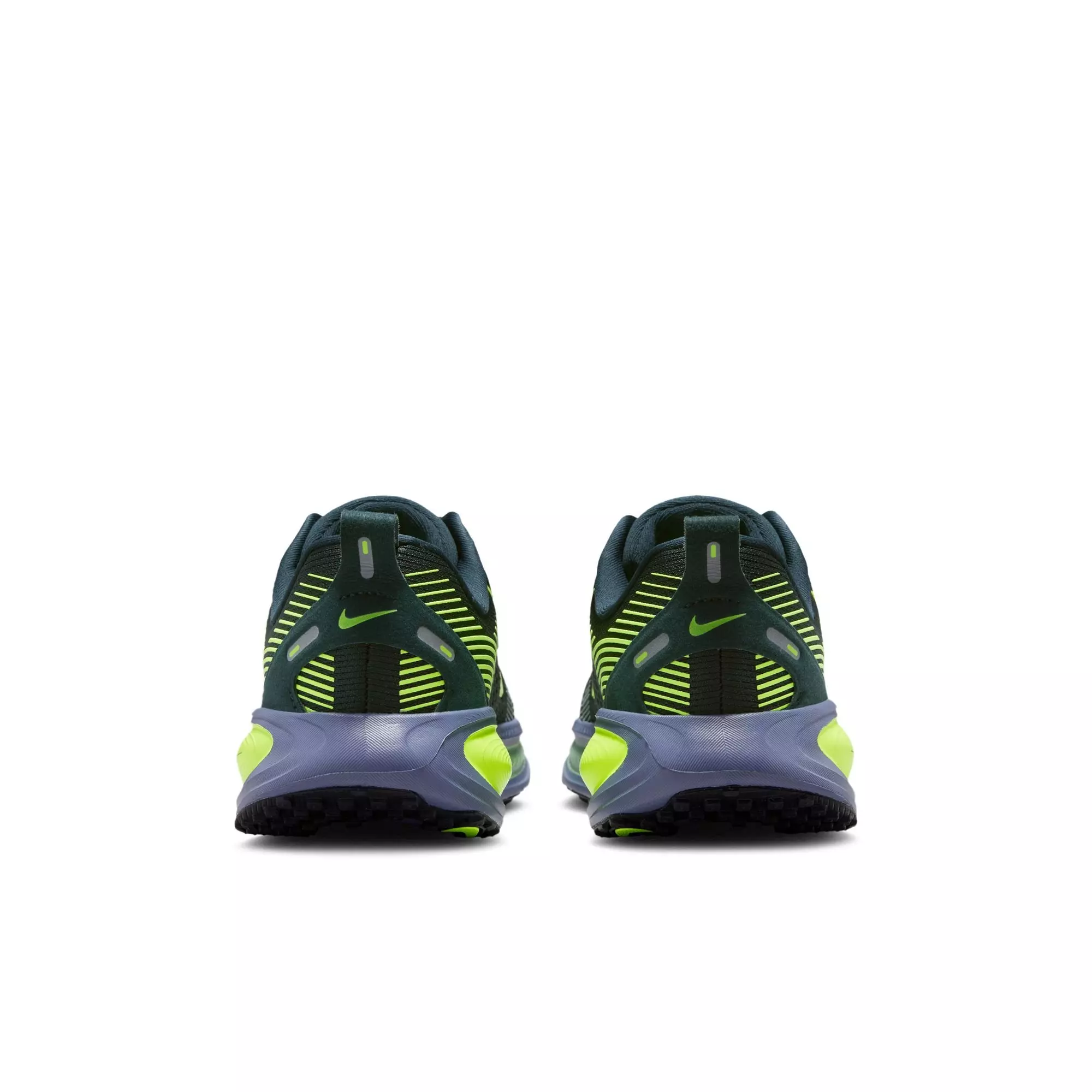 Nike Vomero 18 "Seaweed/Volt Cannon/Sanded Purple" Grade School Boys' Shoe - BLACK/GREEN