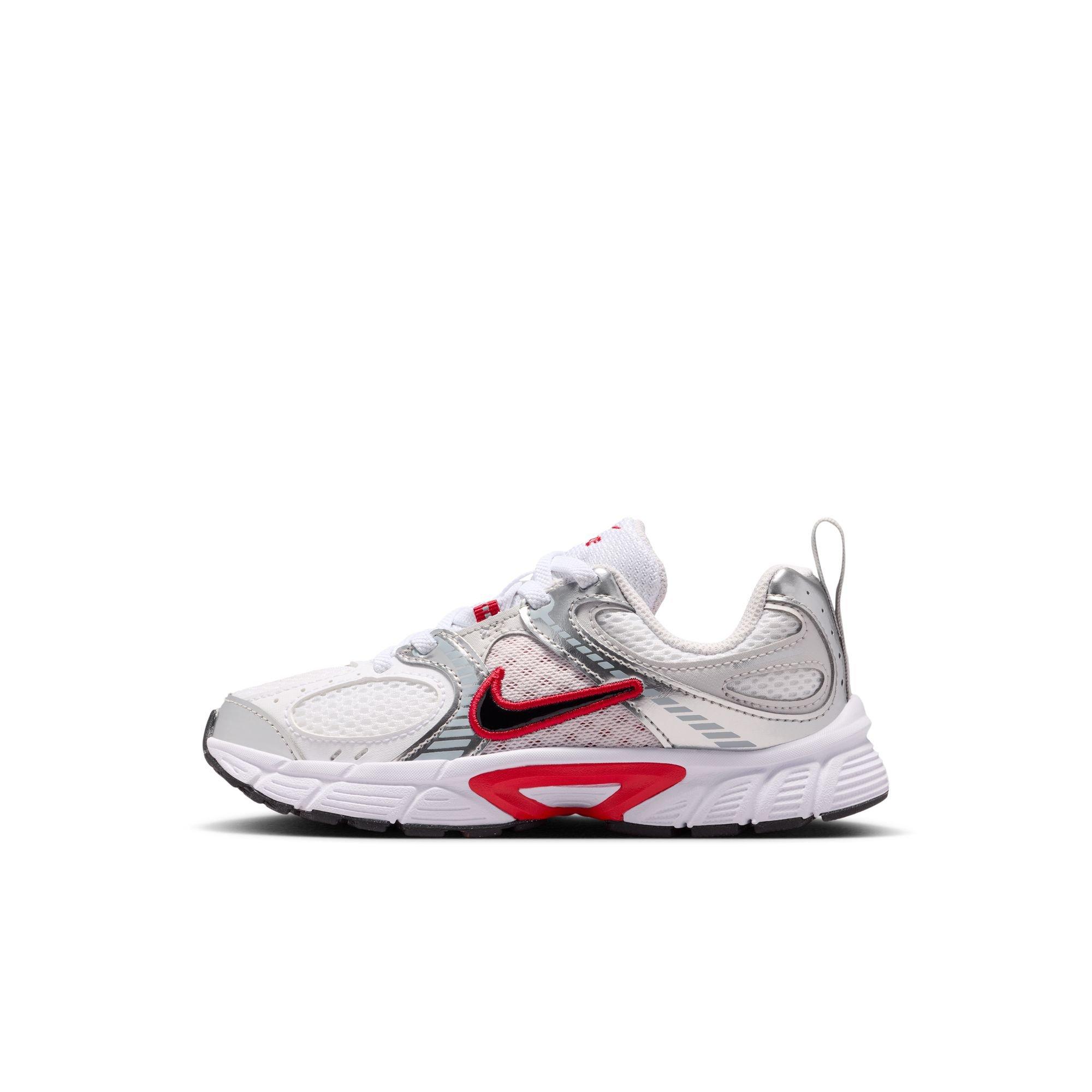 Nike V5 RNR Preschool Boys' "White/Gym Red/Black/Vast Grey" Shoe
