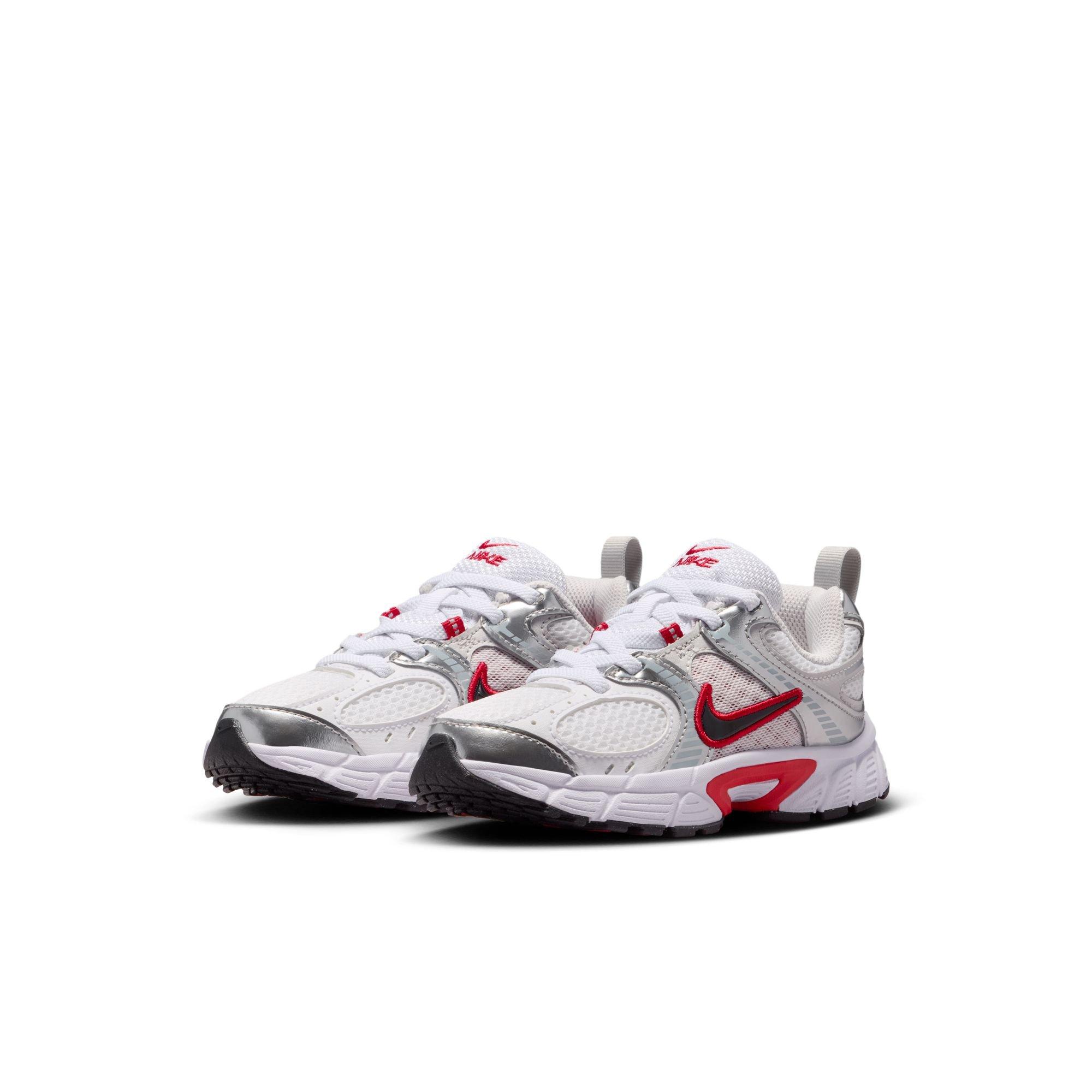 Nike V5 RNR Preschool Boys' "White/Gym Red/Black/Vast Grey" Shoe