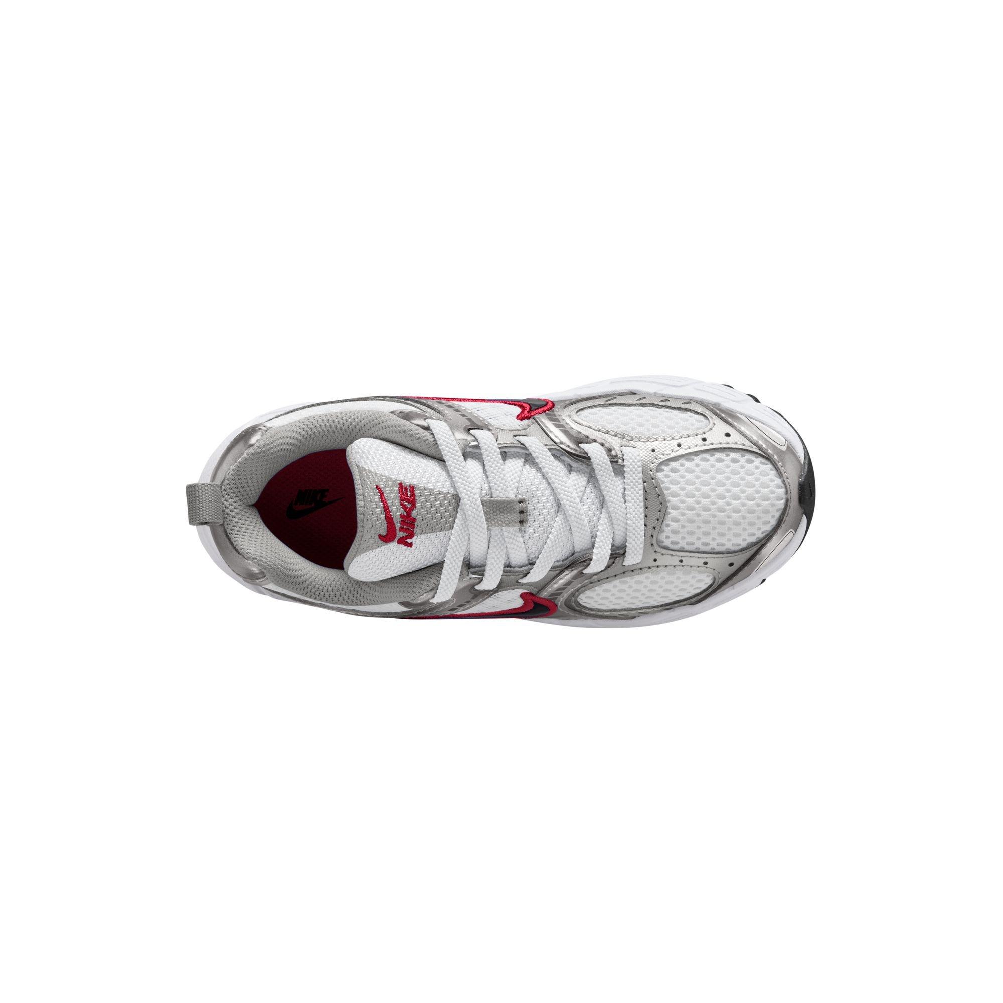Nike V5 RNR Preschool Boys' "White/Gym Red/Black/Vast Grey" Shoe