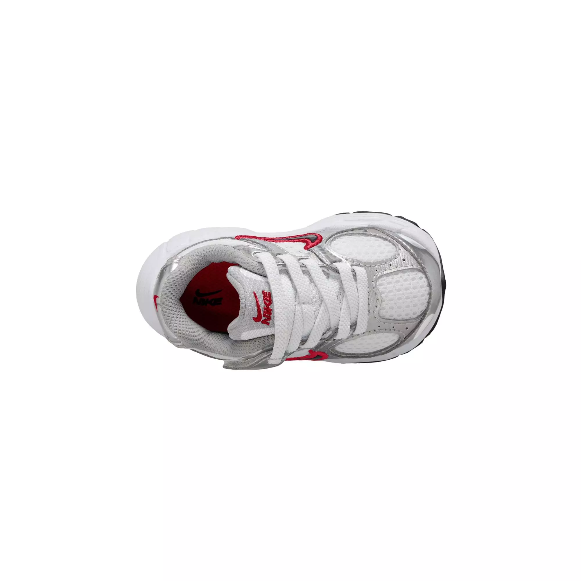 Nike V5 RNR "White/Black/Gym Red/Vast Grey" Toddler Boys' Shoe - WHITE/RED