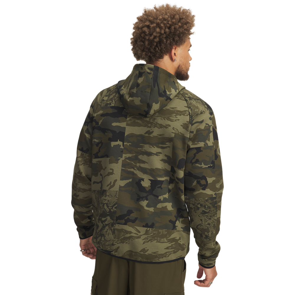 Under Armour Men's Unstoppable Fleece Full-Zip Jacket - Camo - CAMOUFLAGE Thumbnail View 2