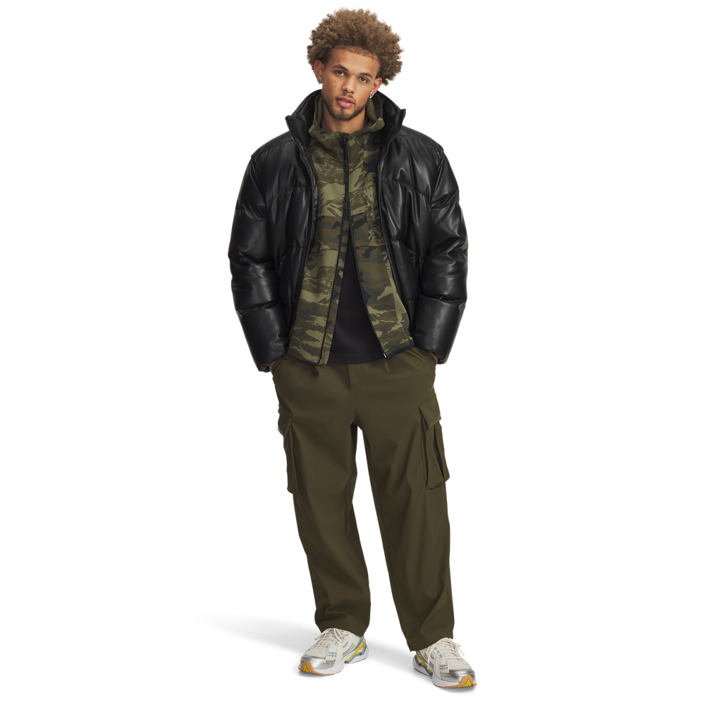 Under Armour Men's Unstoppable Fleece Full-Zip Jacket - Camo - CAMOUFLAGE Thumbnail View 4