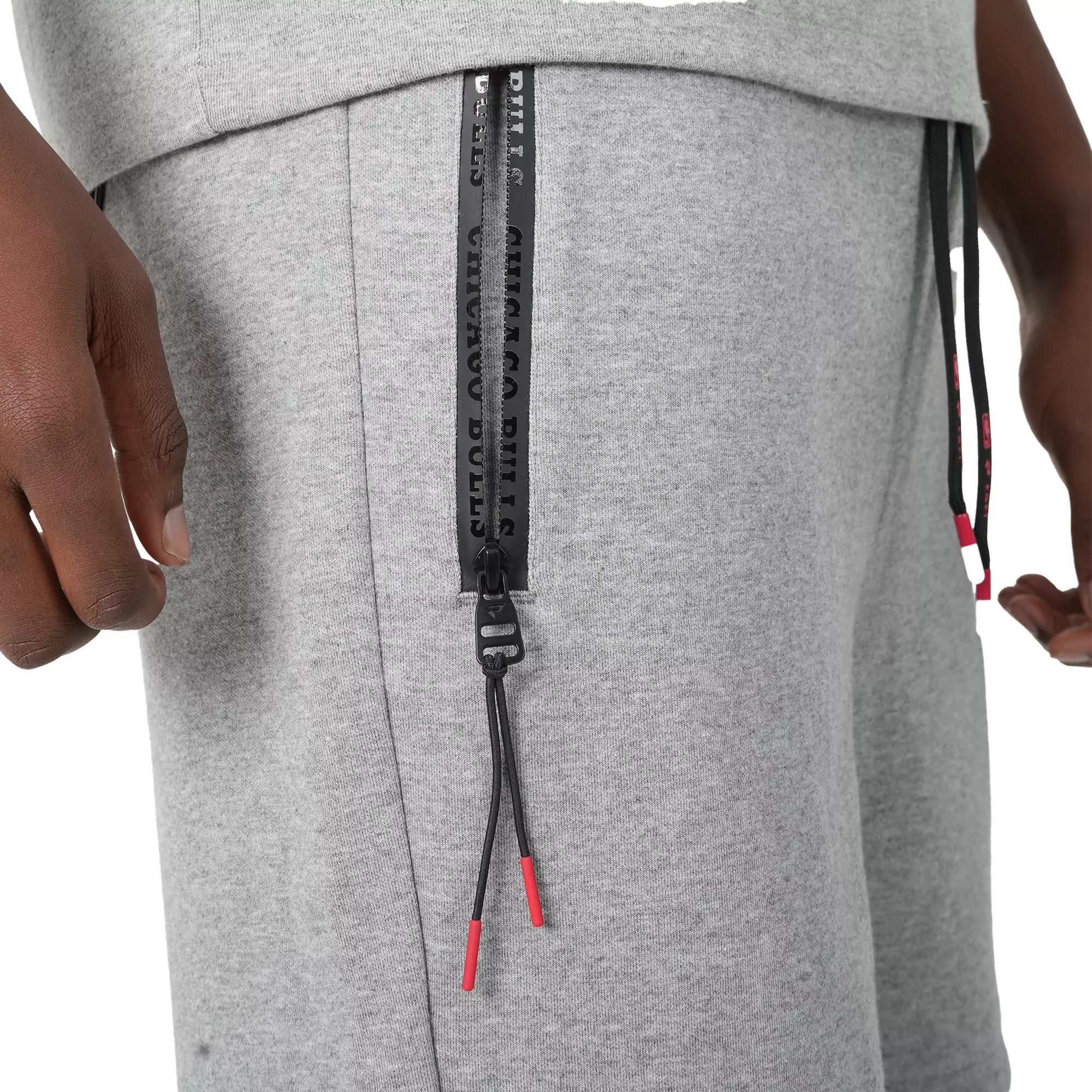 Protege Chicago Bulls Premium Shorts-Grey - GREY