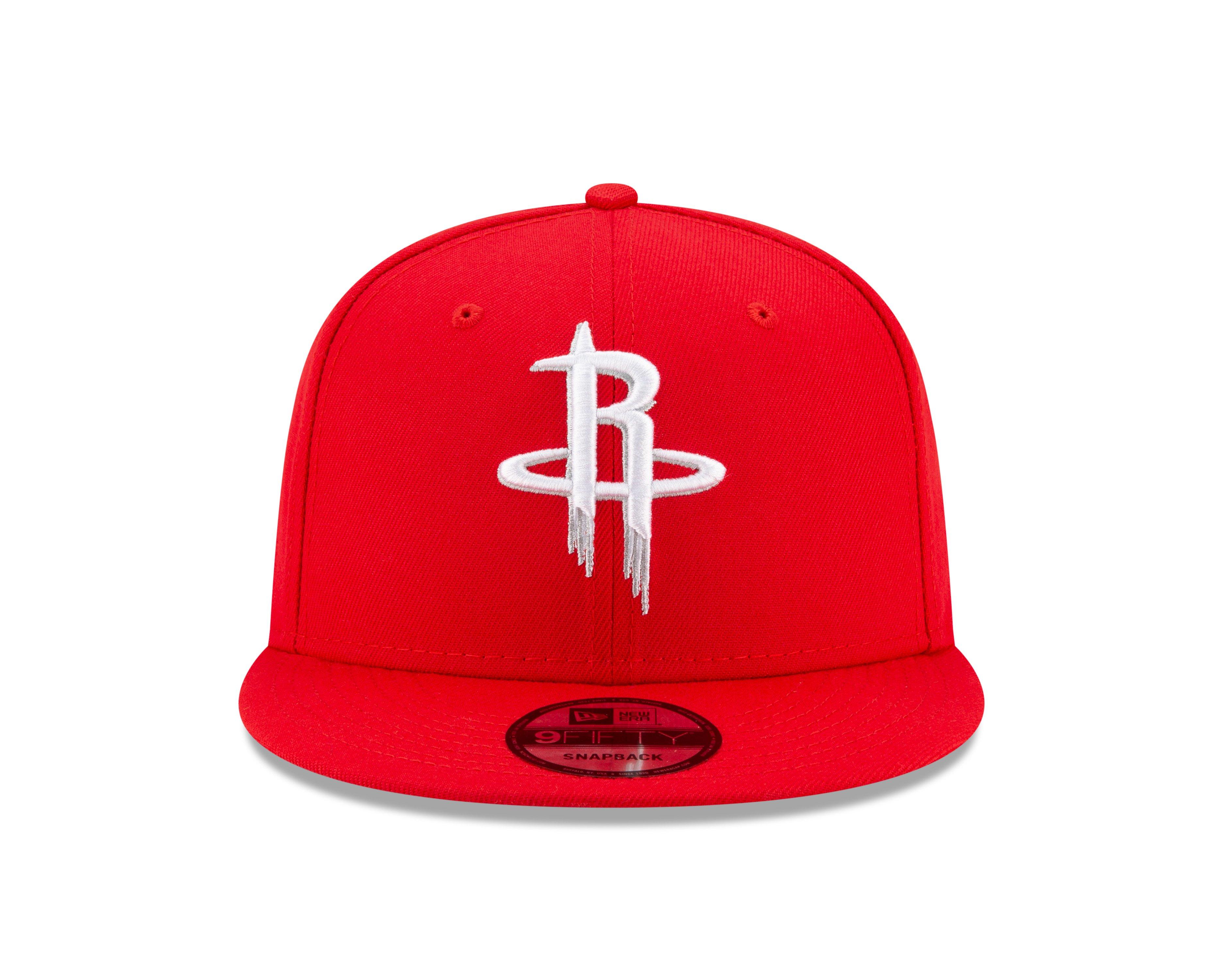 New Era Houston Rockets 9FIFTY Snapback Hat-Red