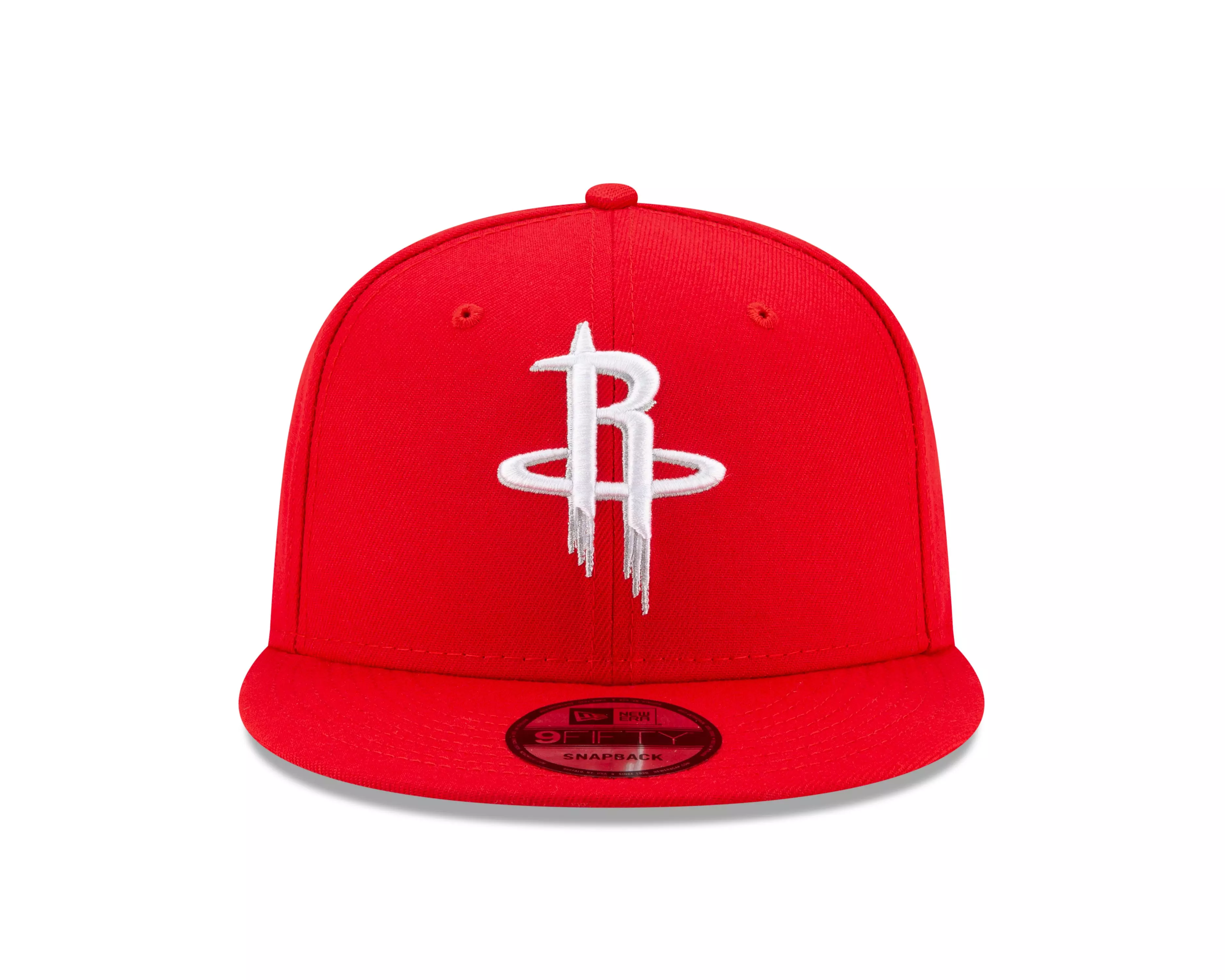 New Era Houston Rockets 9FIFTY Snapback Hat-Red - RED