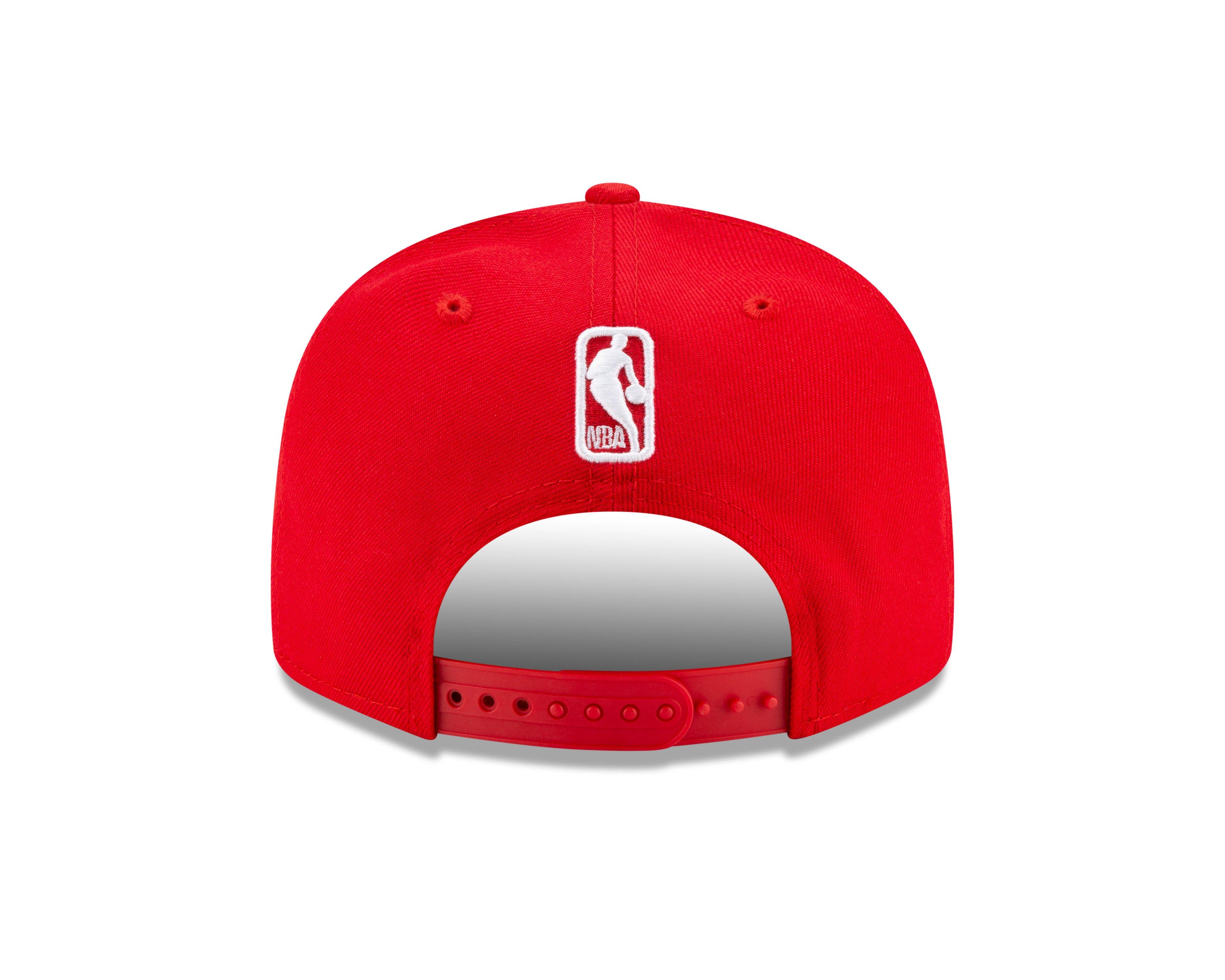 New Era Houston Rockets 9FIFTY Snapback Hat-Red