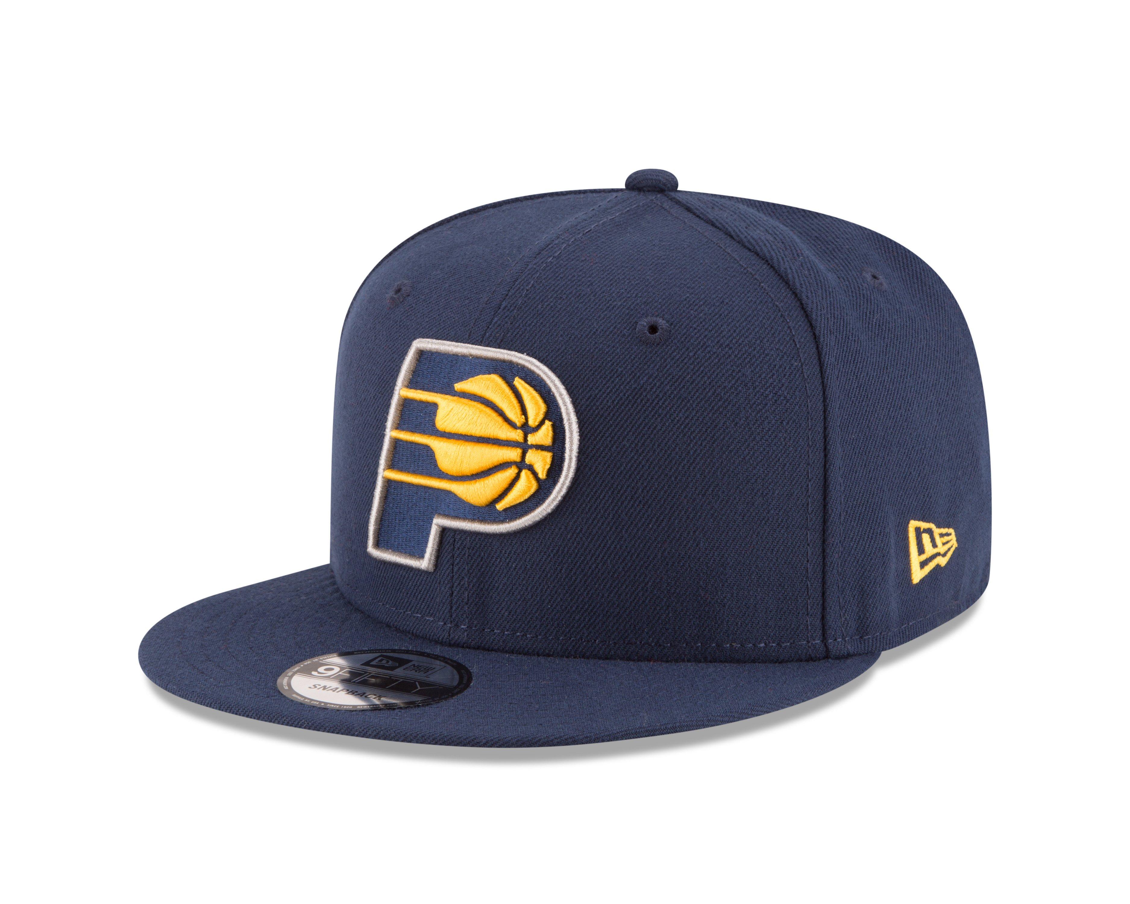 New Era Indiana Pacers 9FIFTY Snapback Hat - Navy - NAVY Thumbnail View 1