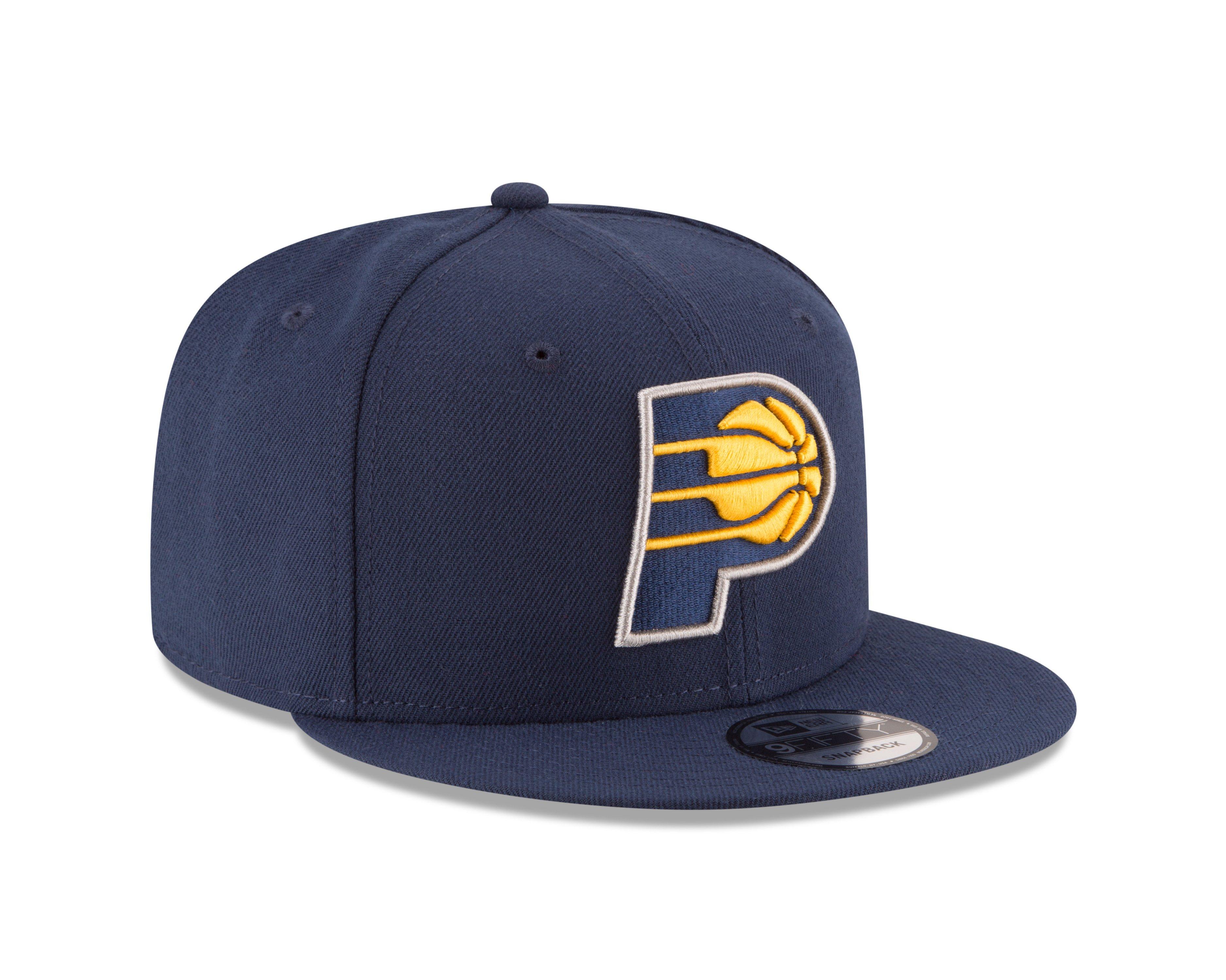 New Era Indiana Pacers 9FIFTY Snapback Hat - Navy - NAVY Thumbnail View 2
