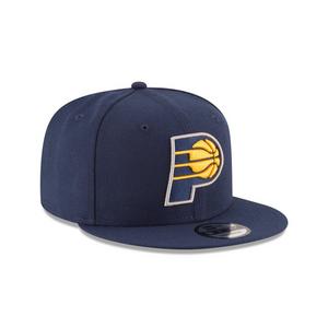 New Era Indiana Pacers 9FIFTY Snapback Hat-Navy
