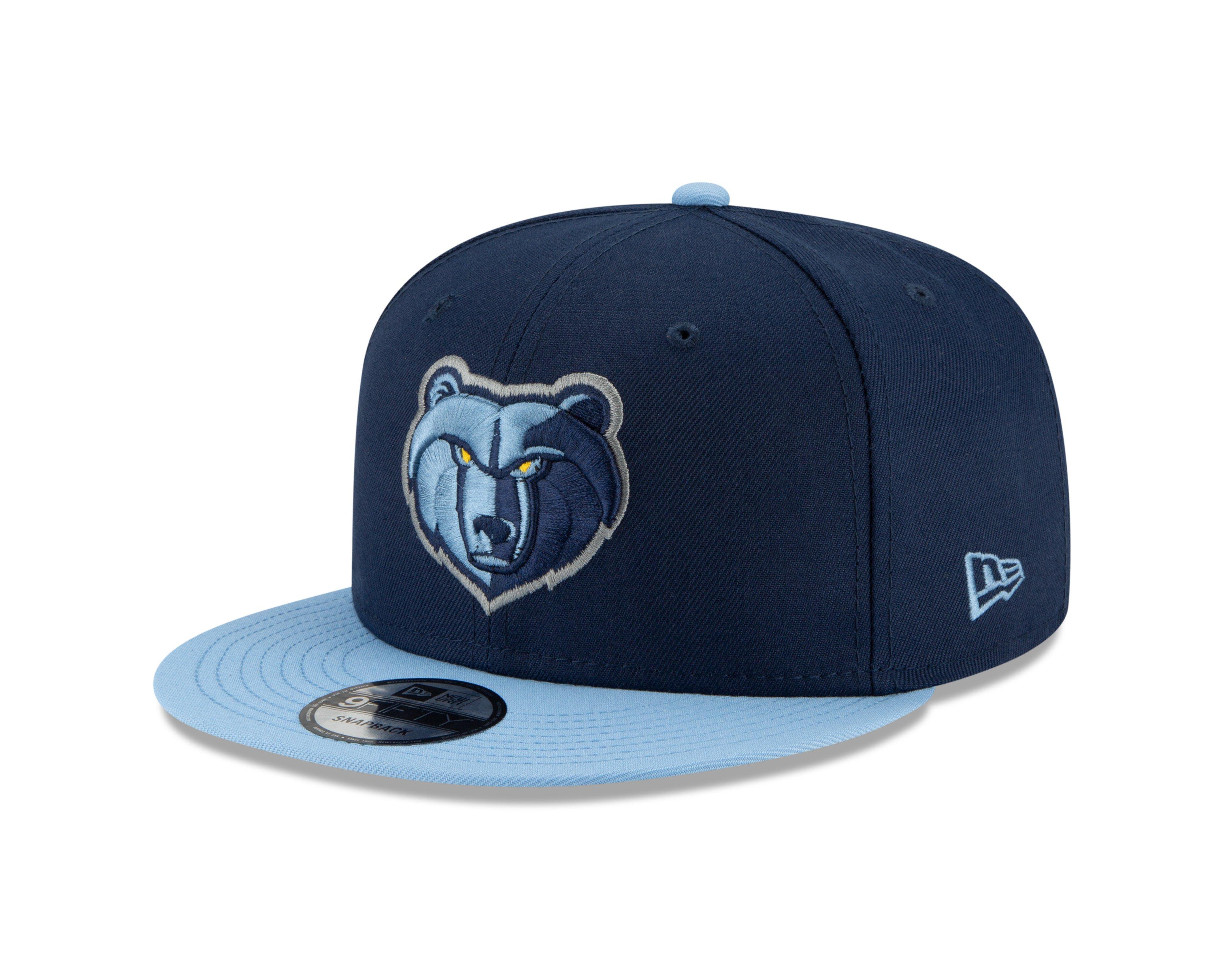 New Era Memphis Grizzlies 9FIFTY Snapback Hat-Navy/Light Blue