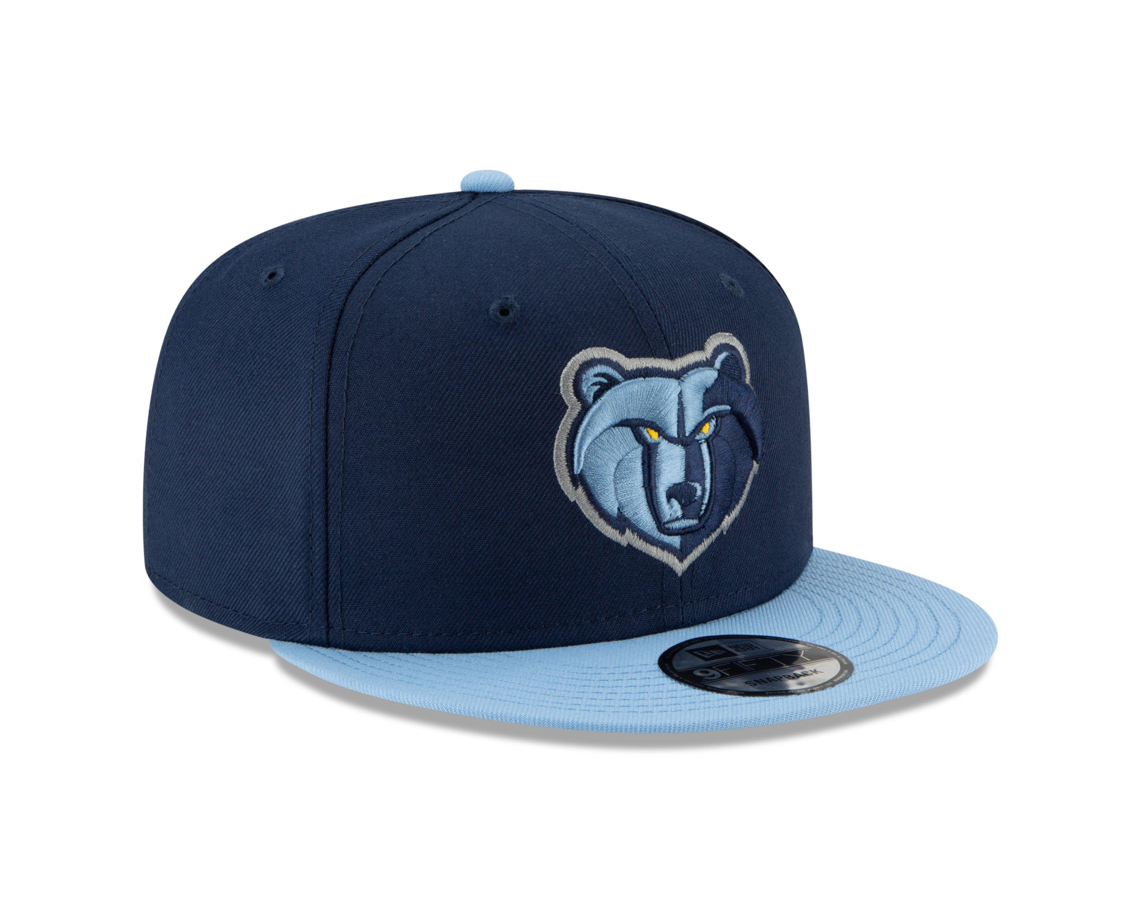New Era Memphis Grizzlies 9FIFTY Snapback Hat-Navy/Light Blue