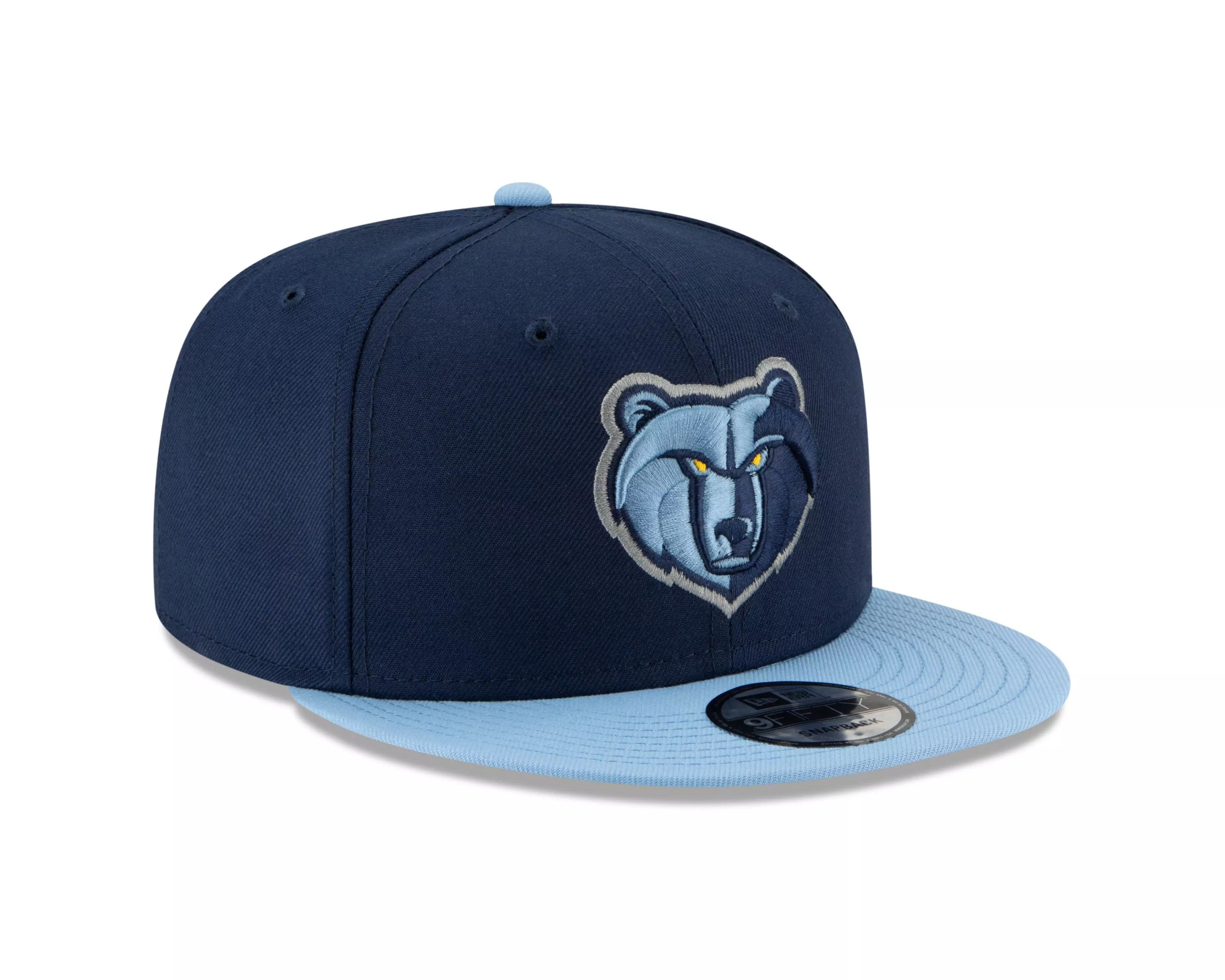 New Era Memphis Grizzlies 9FIFTY Snapback Hat-Navy/Light Blue - NAVY/LT BLUE