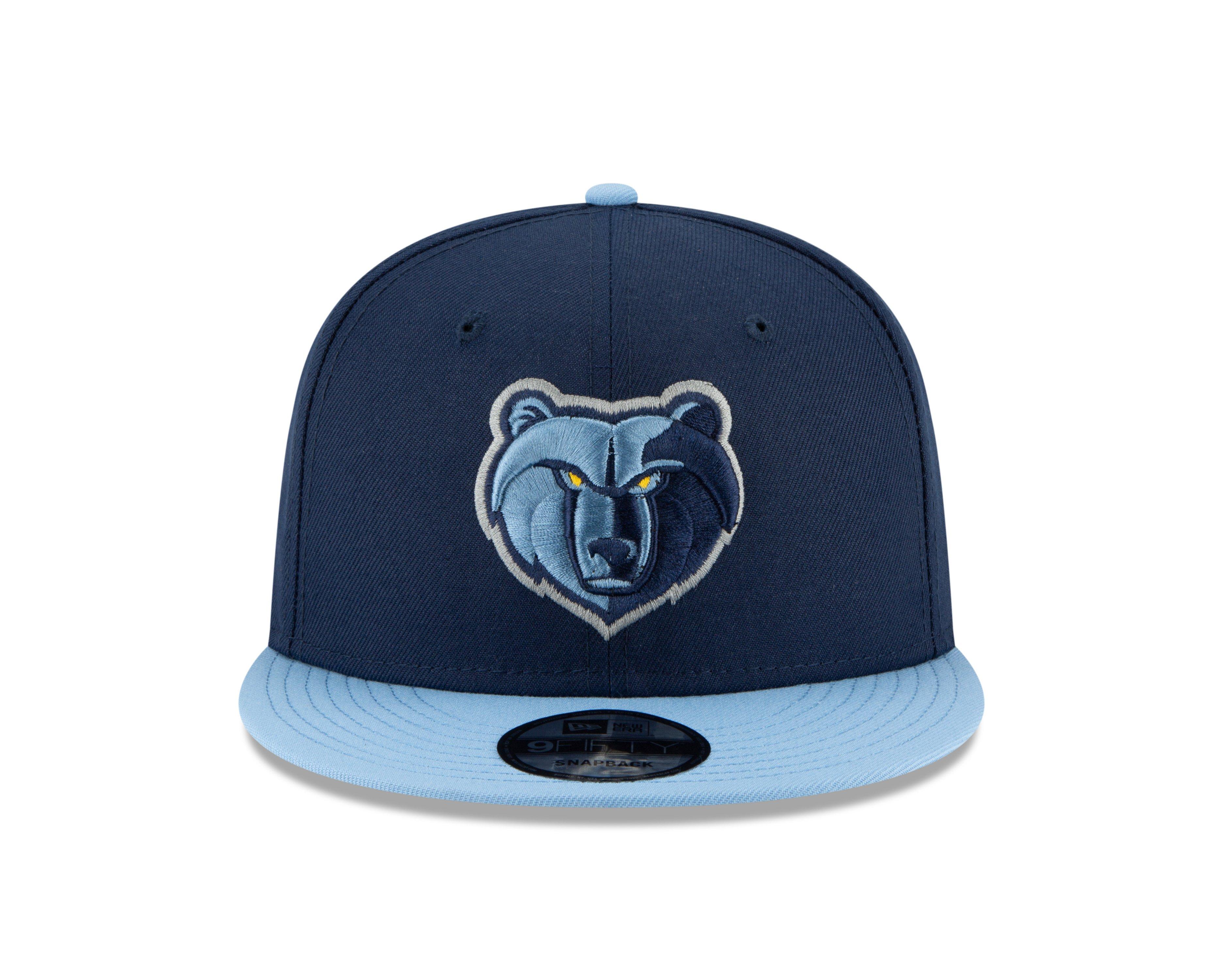 New Era Memphis Grizzlies 9FIFTY Snapback Hat-Navy/Light Blue