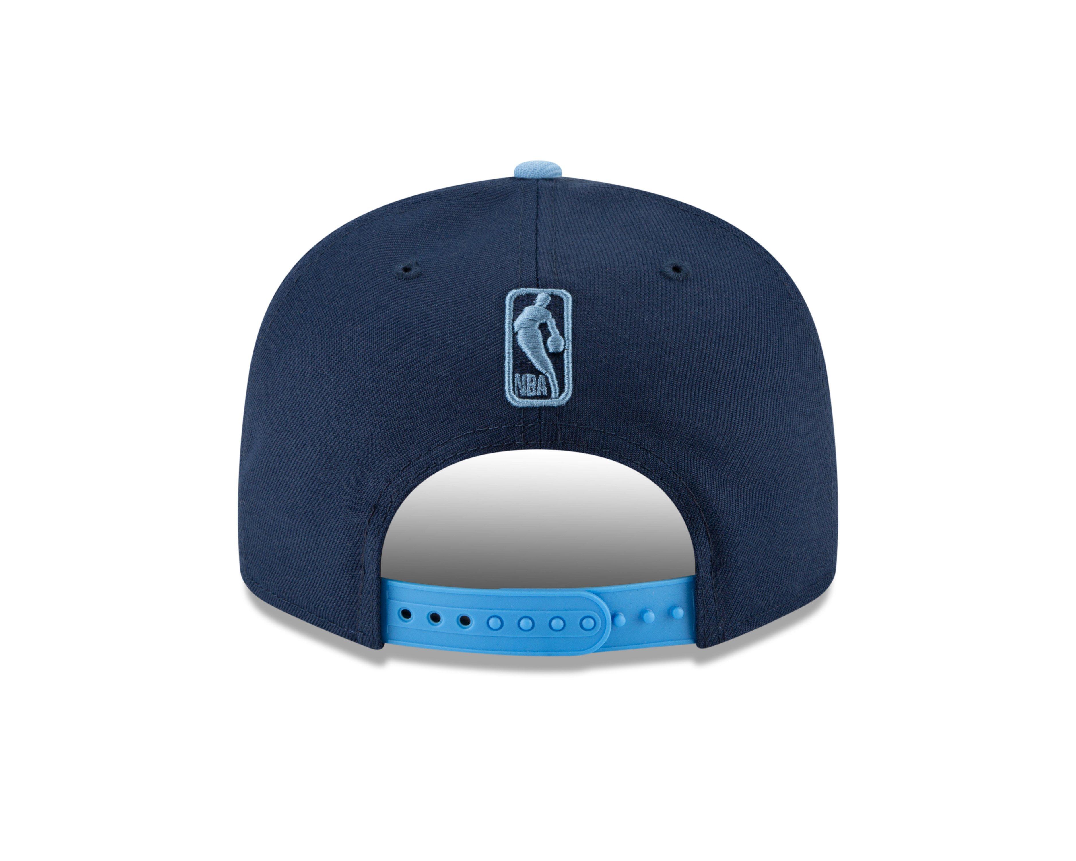New Era Memphis Grizzlies 9FIFTY Snapback Hat-Navy/Light Blue
