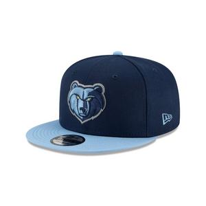 New Era Memphis Grizzlies 9FIFTY Snapback Hat-Navy/Light Blue