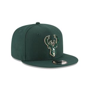 New Era Milwaukee Bucks 9FIFTY Snapback Hat-Green