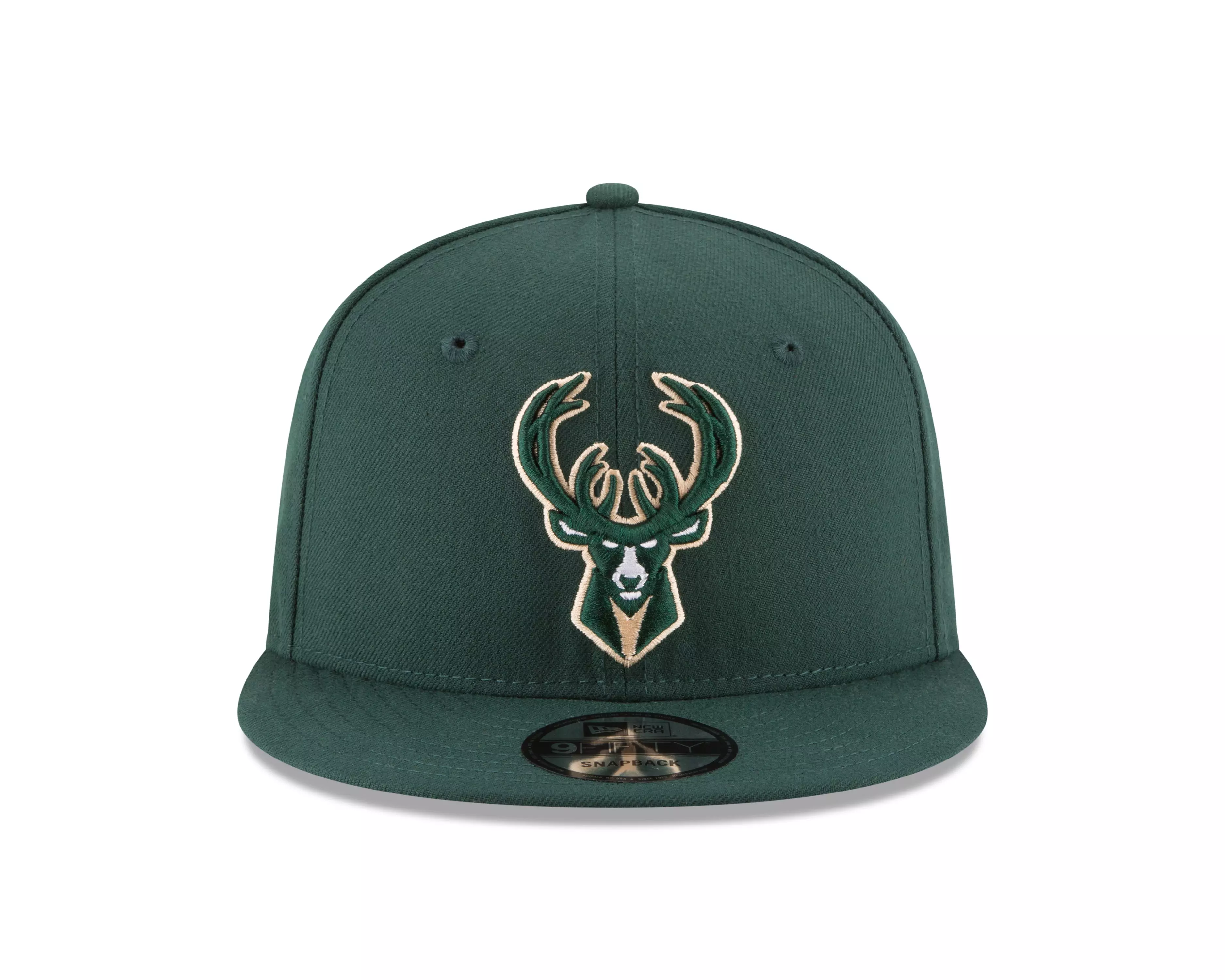 New Era Milwaukee Bucks 9FIFTY Snapback Hat - Green - GREEN