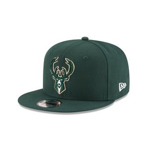 New Era Milwaukee Bucks 9FIFTY Snapback Hat-Green