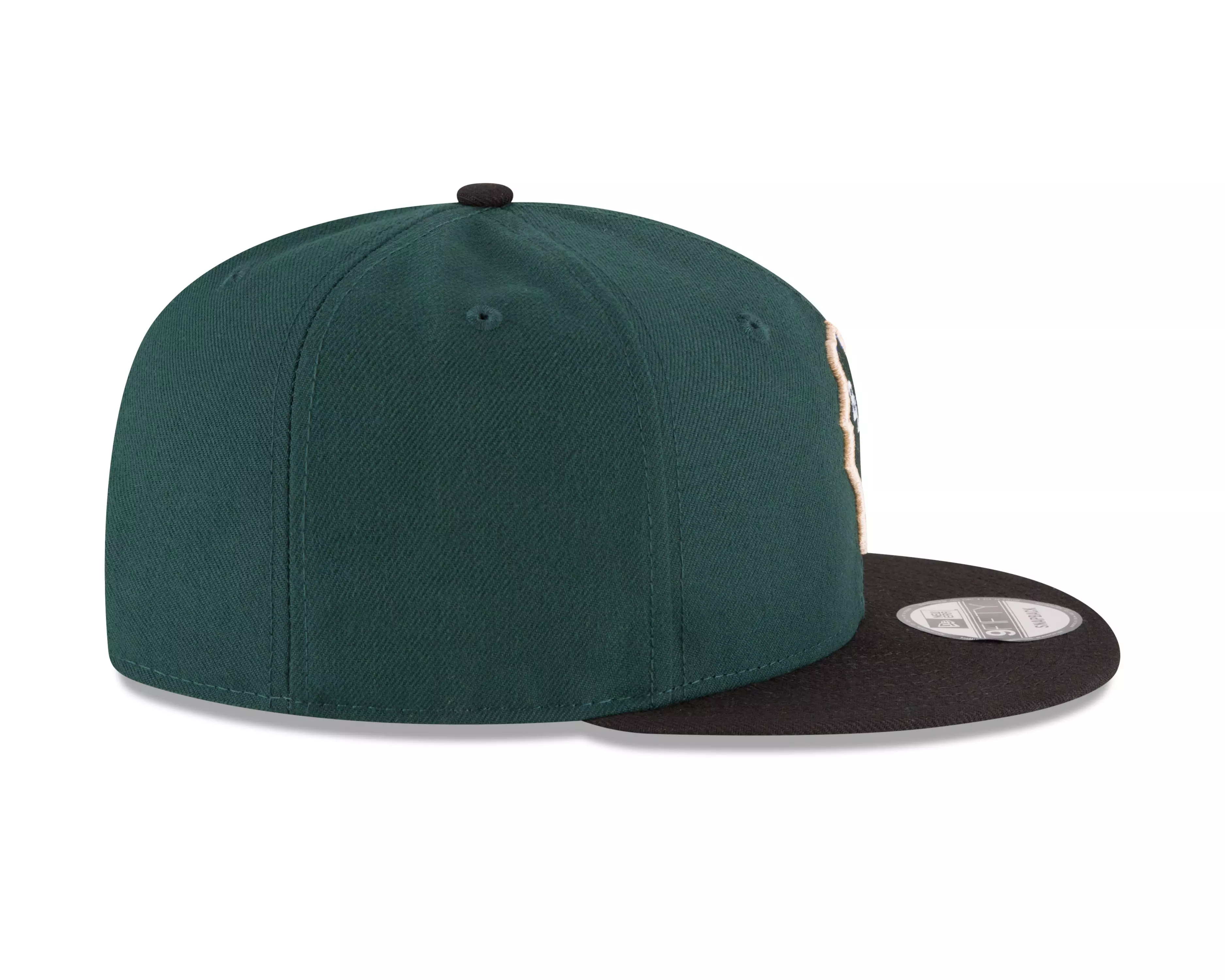 New Era Milwaukee Bucks 9FIFTY Snapback Hat - Green/Black - GREEN/BLACK