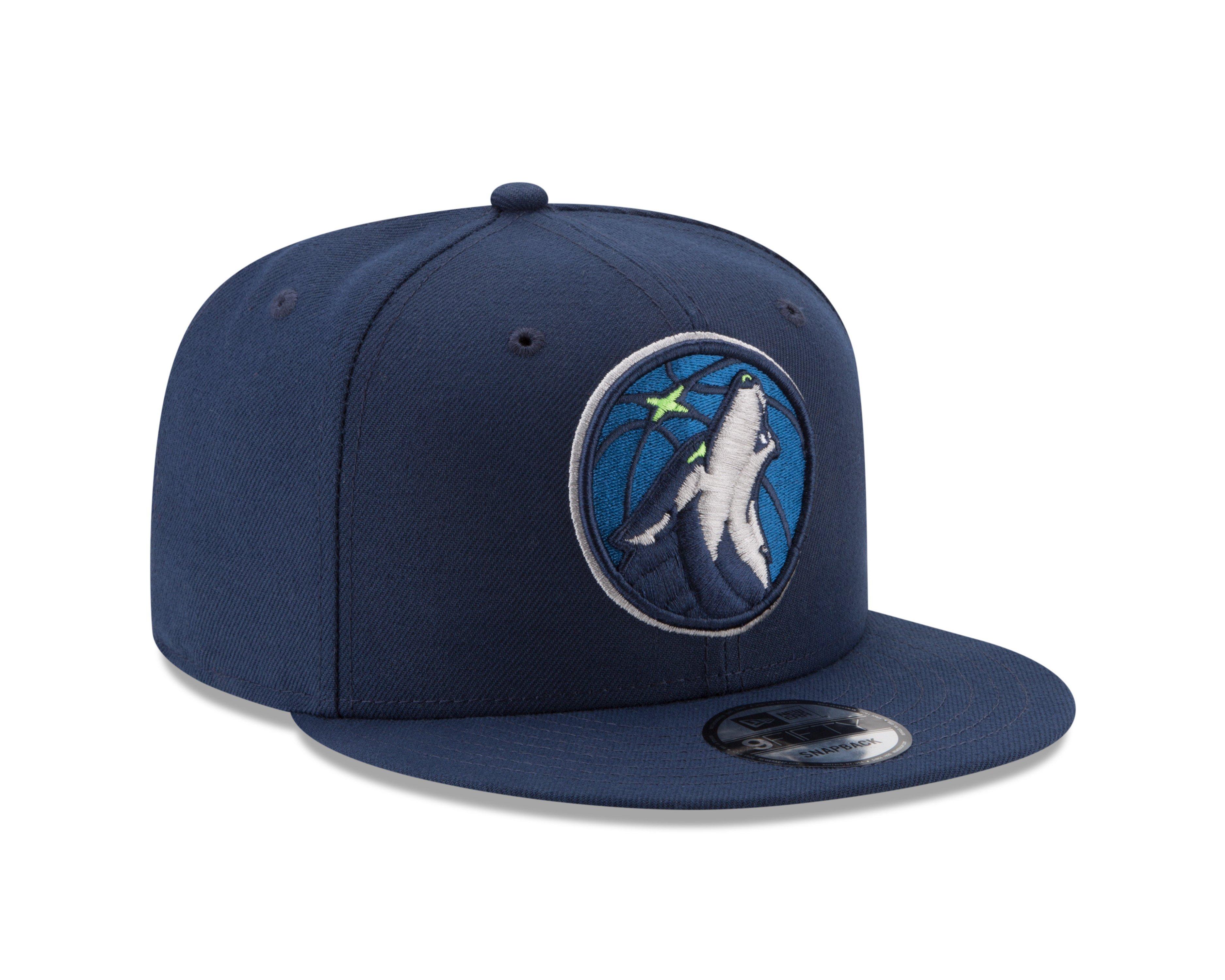 New Era Minnesota Timberwolves 9FIFTY Blue Snapback Hat