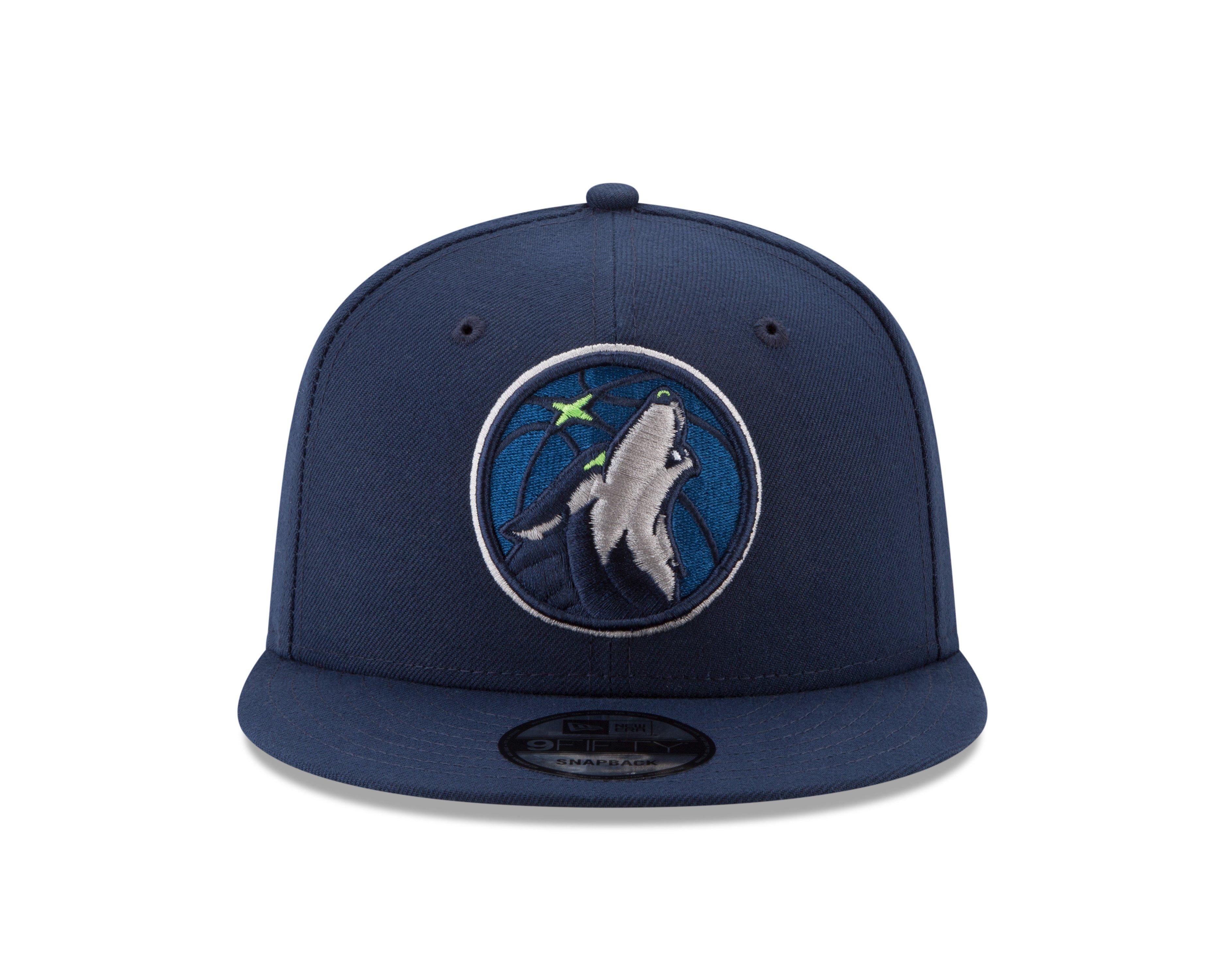 New Era Minnesota Timberwolves 9FIFTY Blue Snapback Hat