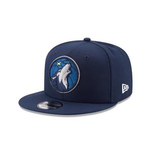 New Era Minnesota Timberwolves 9FIFTY Snapback Hat-Blue