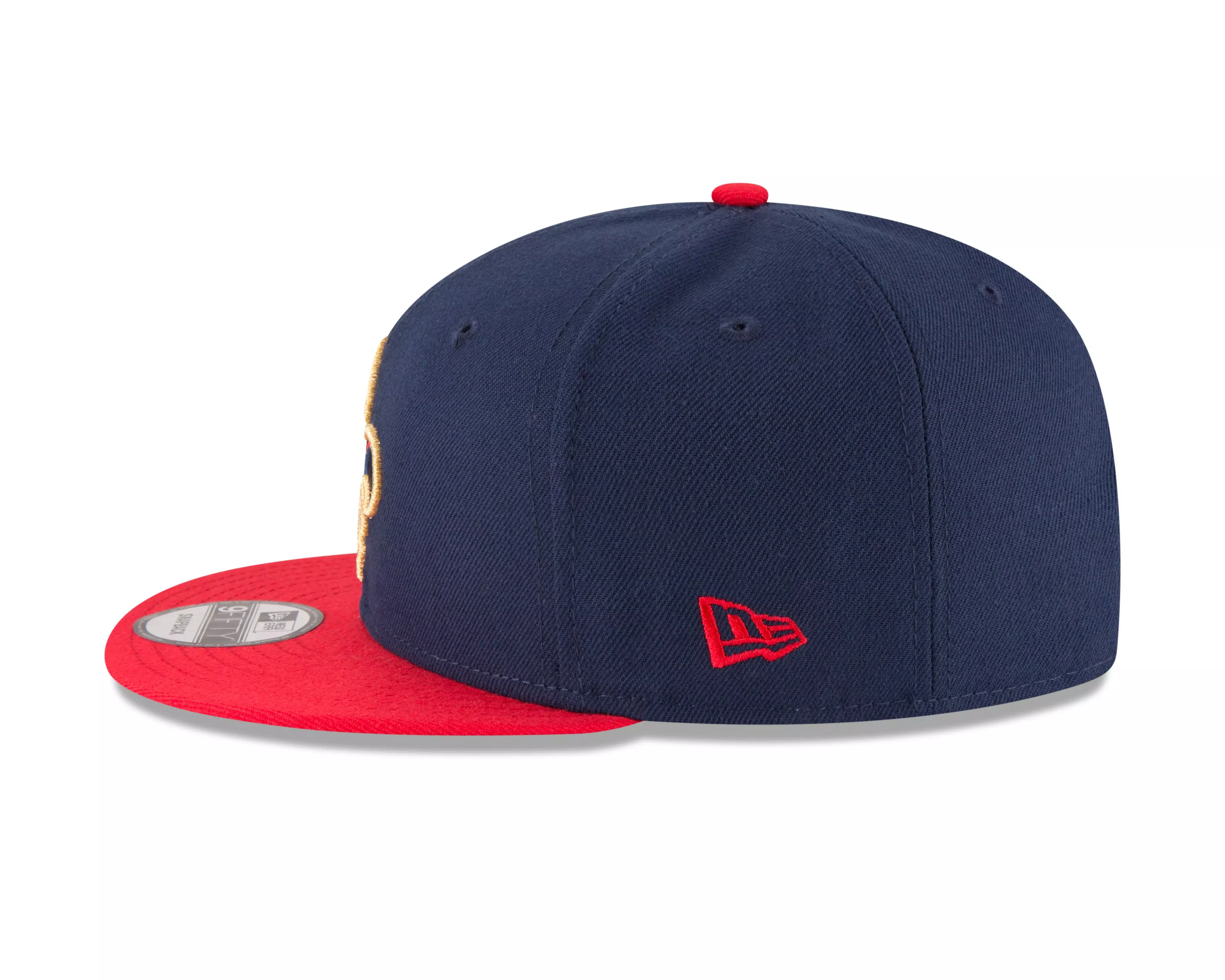 New Era New Orleans Pelicans 9FIFTY Snapback Hat-Navy/Red - NAVY/RED