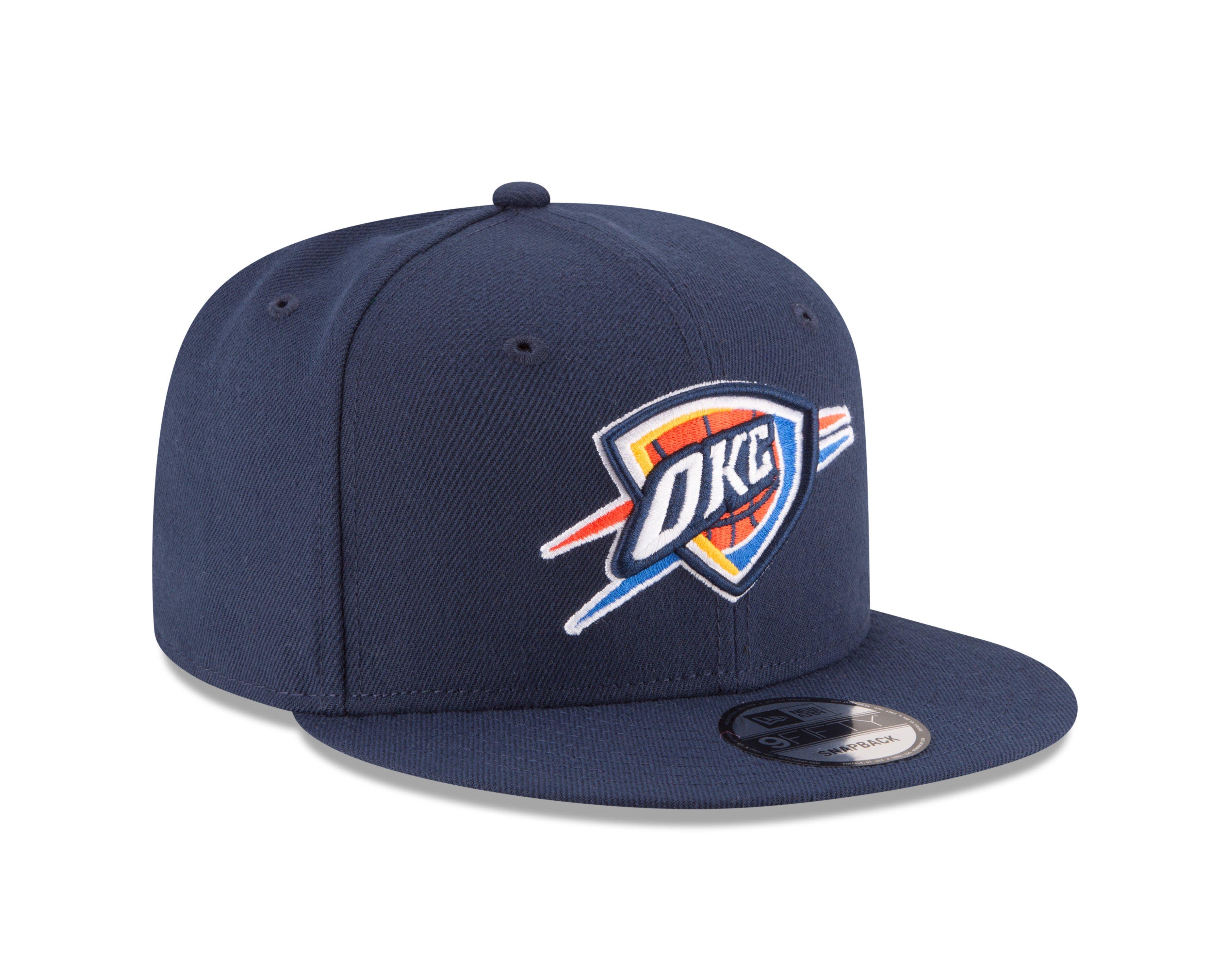 New Era Oklahoma City Thunder 9FIFTY Snapback Hat-Blue