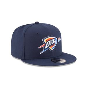 New Era Oklahoma City Thunder 9FIFTY Snapback Hat-Blue