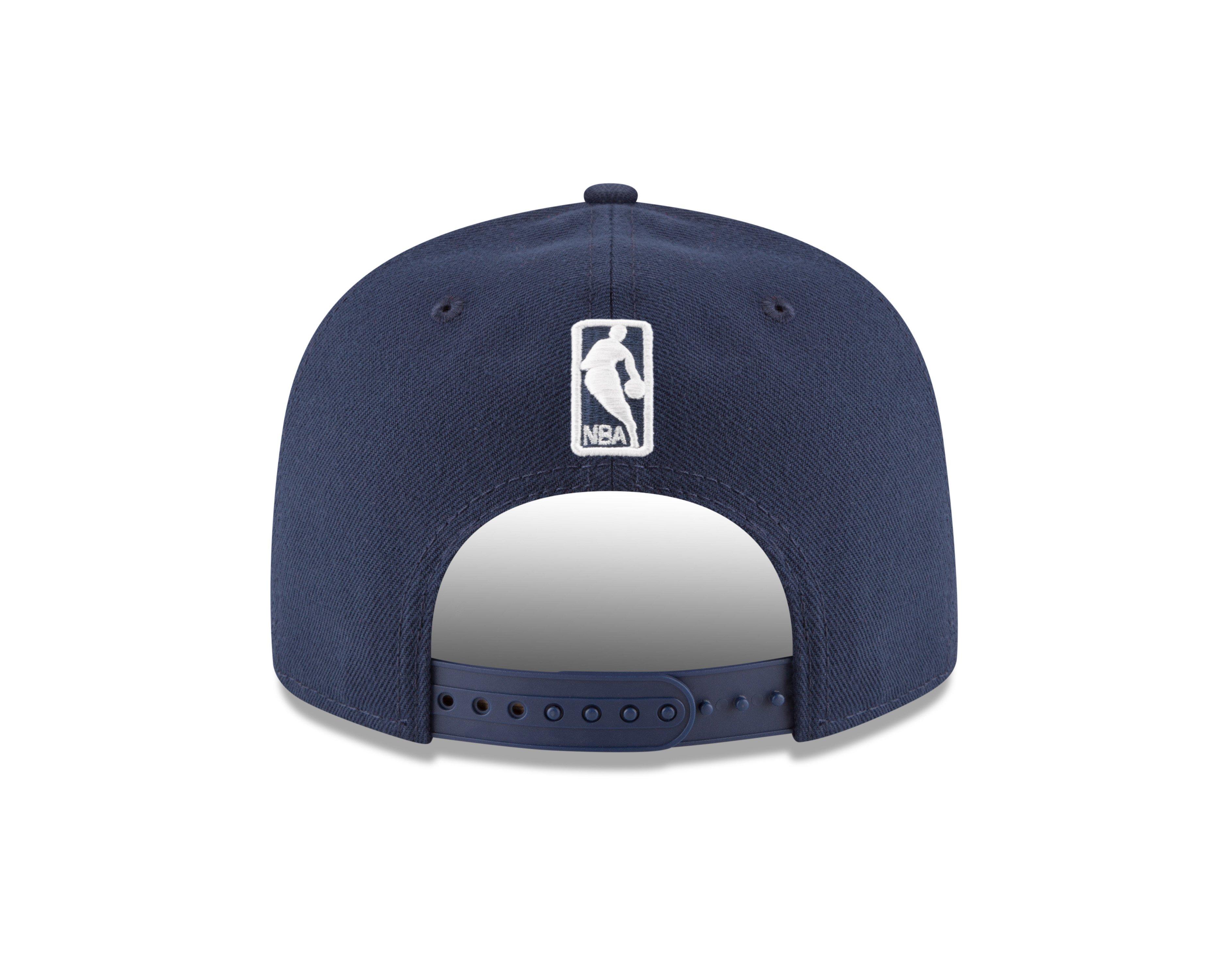 New Era Oklahoma City Thunder 9FIFTY Snapback Hat - Blue - BLUE Thumbnail View 4