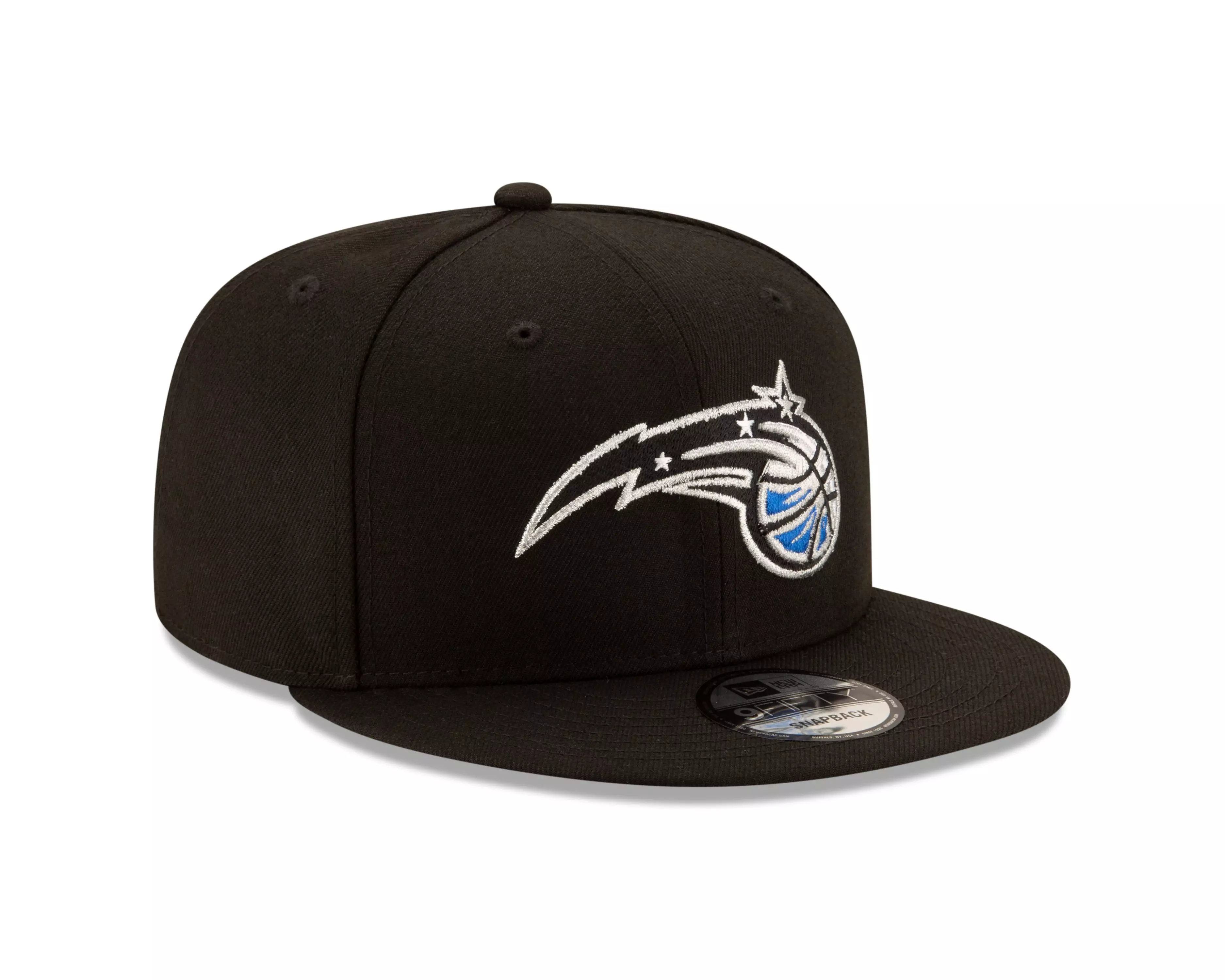 New Era Orlando Magic 9FIFTY Snapback Hat-Black - BLACK