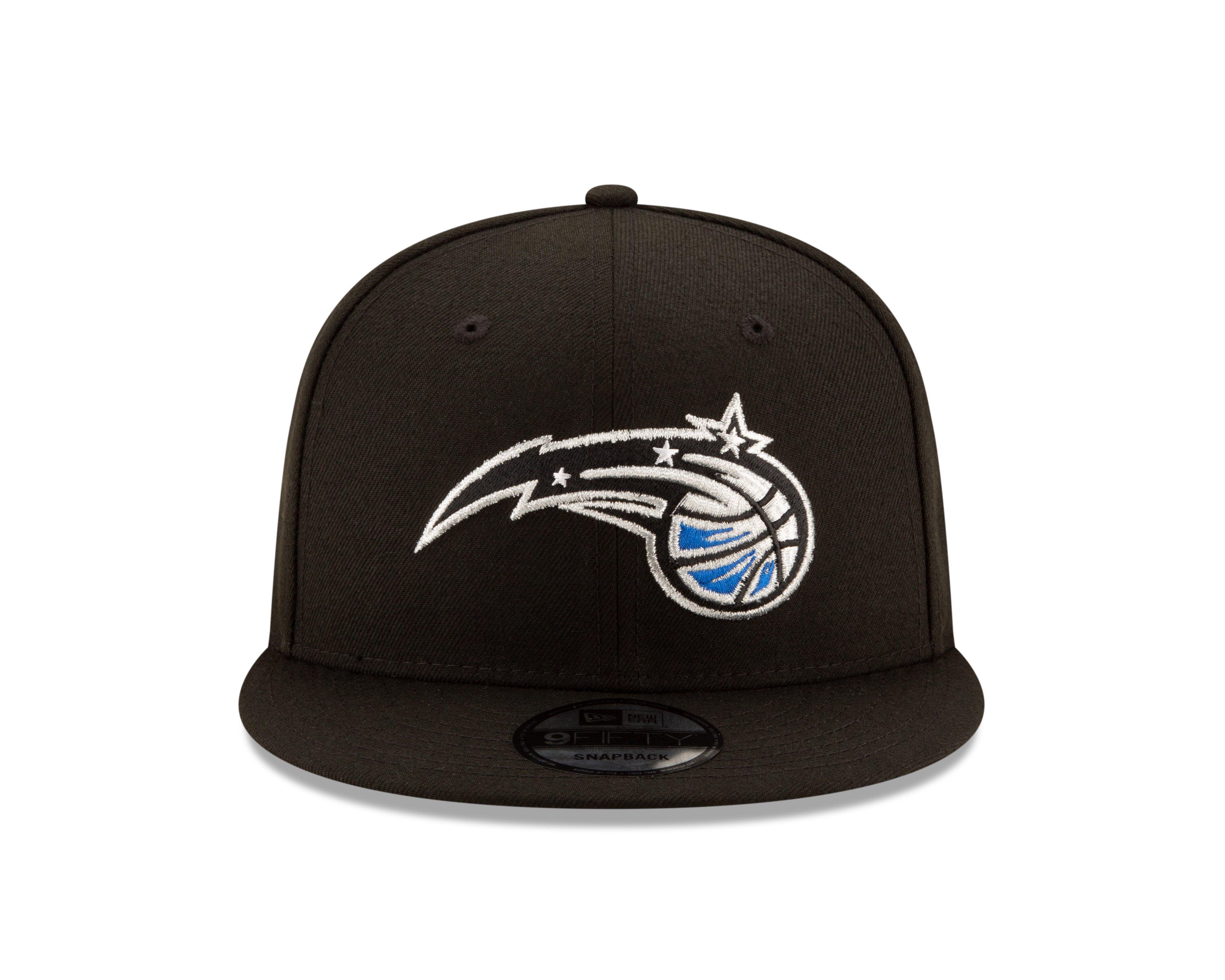 New Era Orlando Magic 9FIFTY Snapback Hat-Black